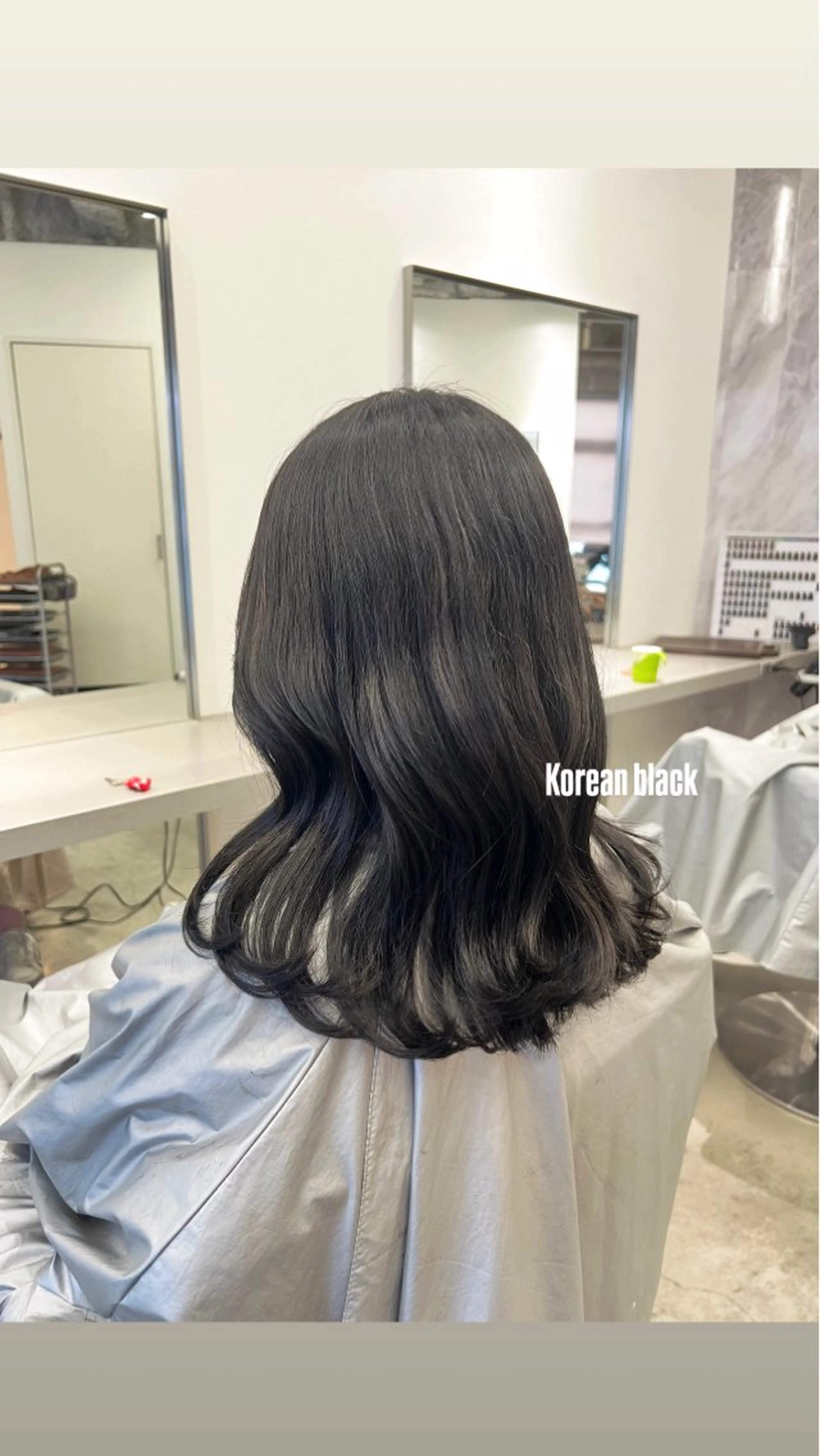 カラー EIGHT　樹梨 ／韓国ヘア🩶のヘアスタイル