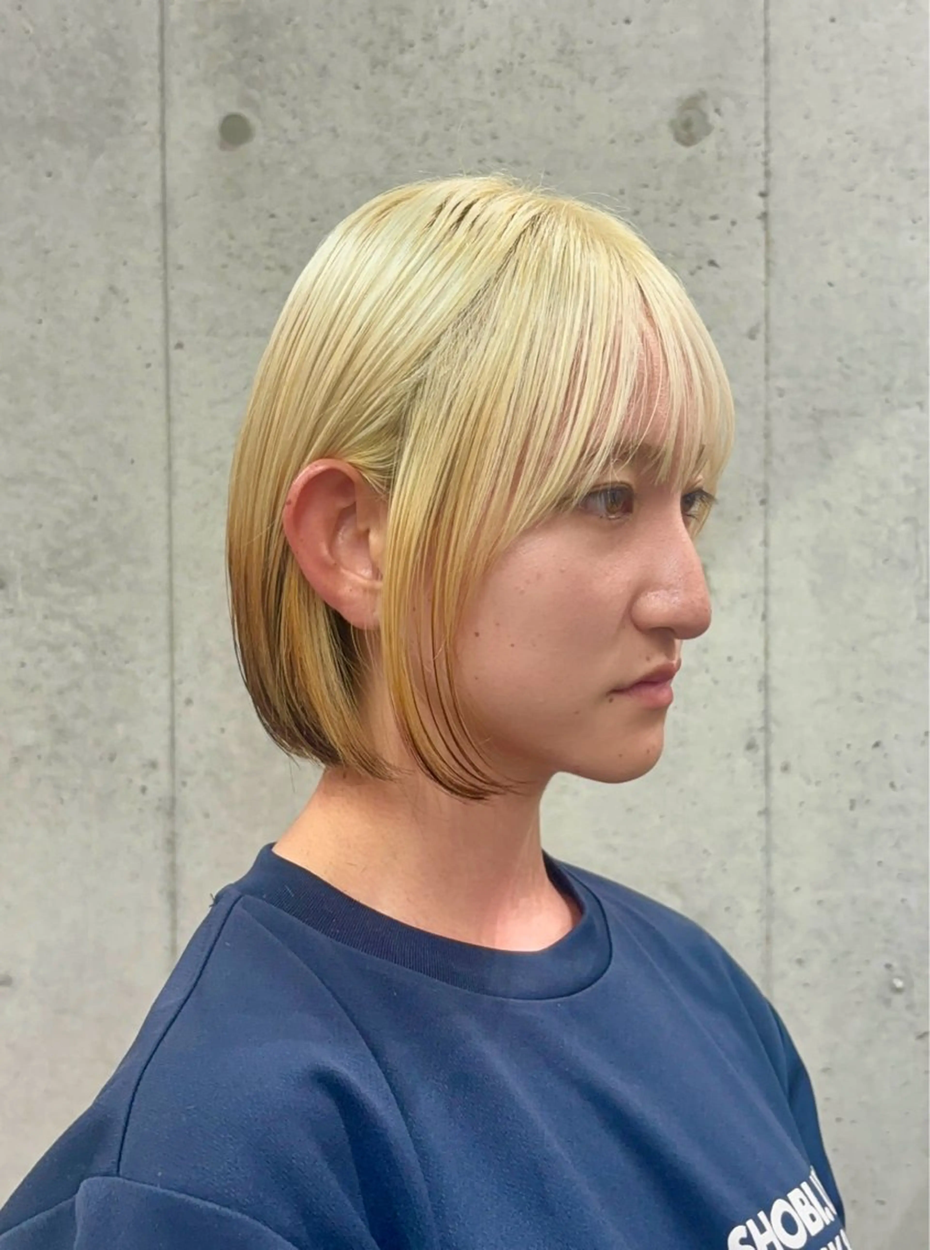 ミディアム ボブ 似合わせ大人ショート ◎TheC 西野瑛斗のヘアスタイル