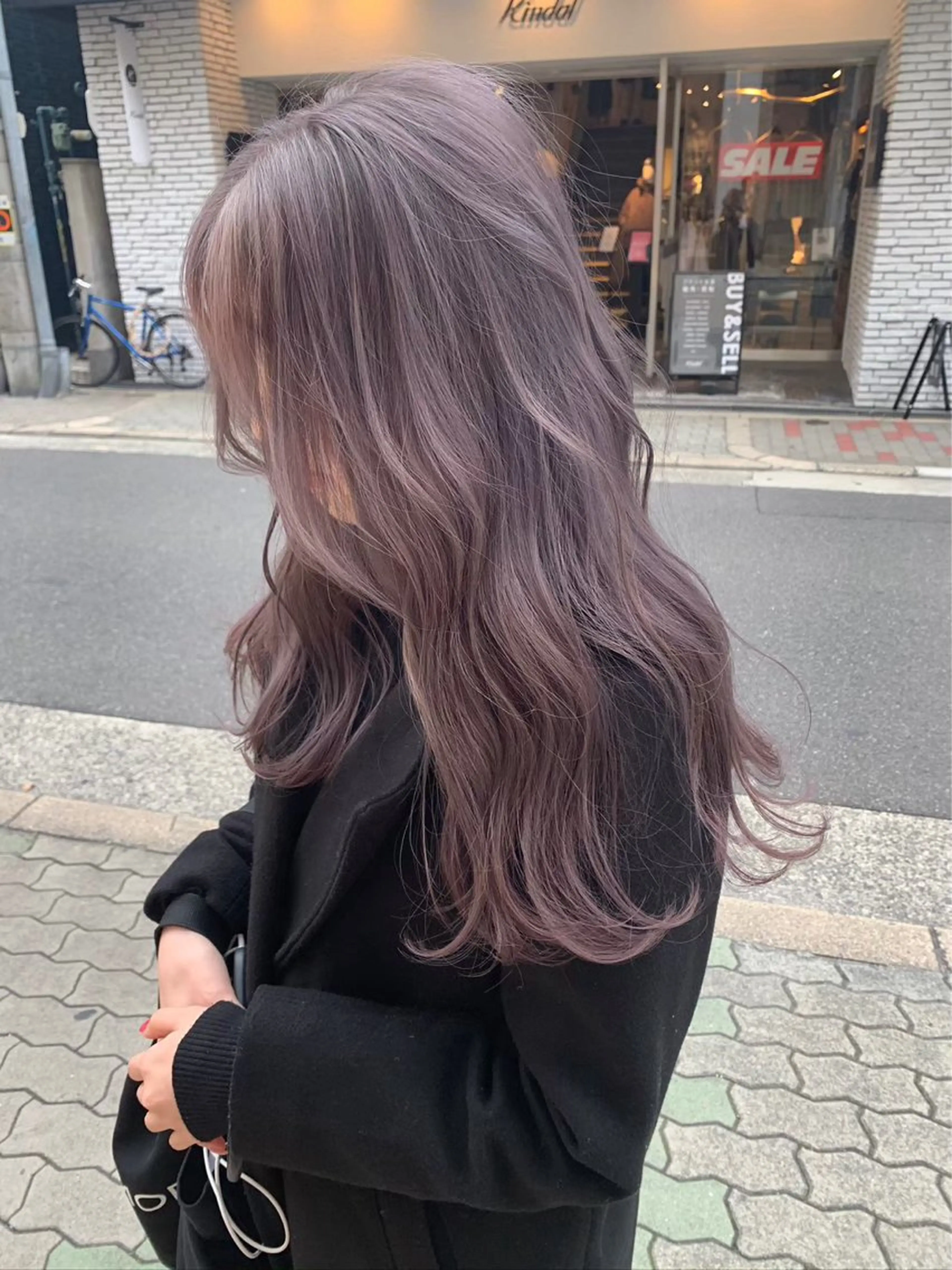 カラー 会社で浮かない ビジネスヘア/心斎橋のヘアスタイル