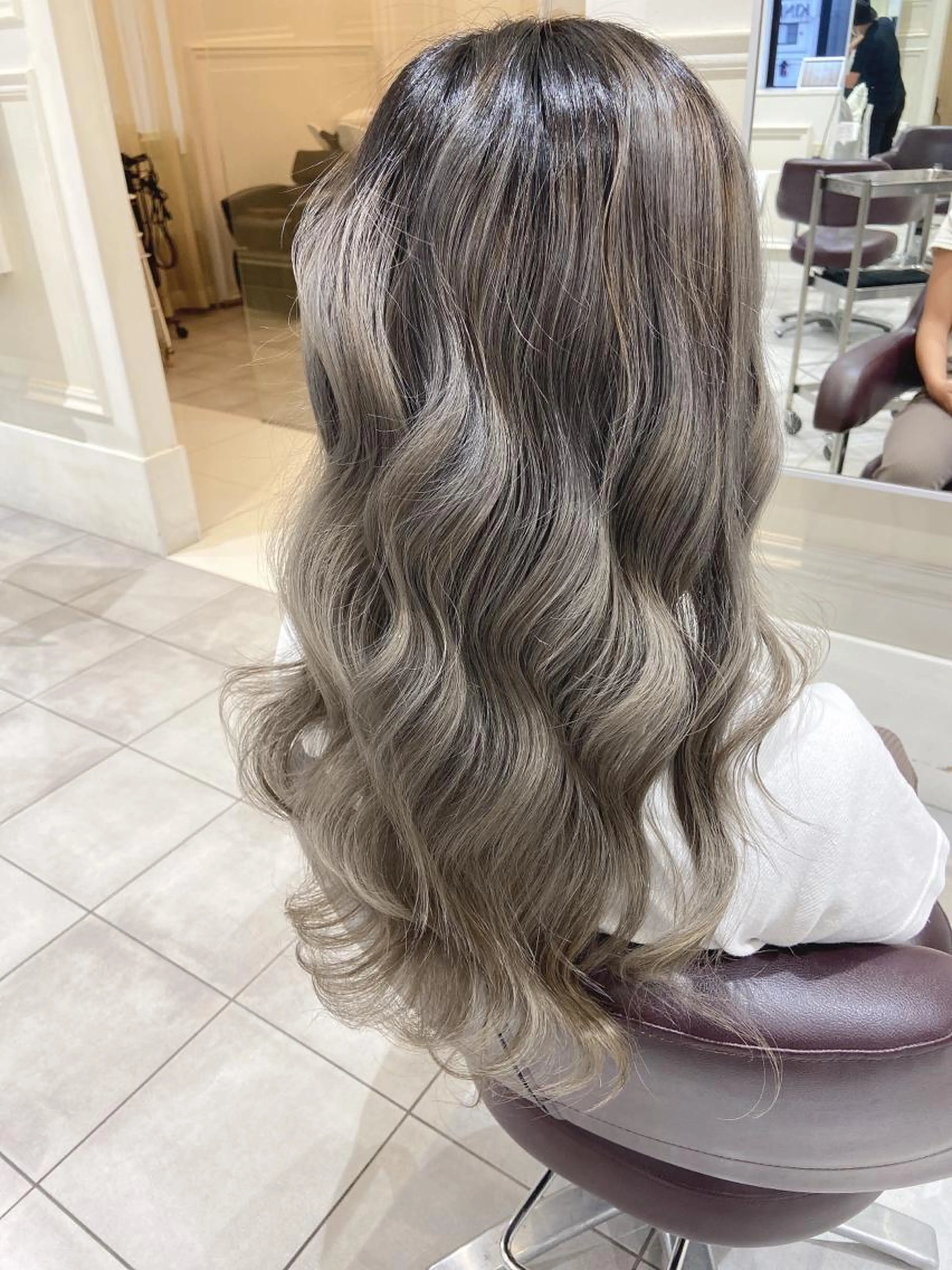 ダメージ極小☆ブリーチ無しのダブルカラー（ハイライト/インナーカラー/グラデーション/バレイヤージュ/ケアブリーチ）の写真