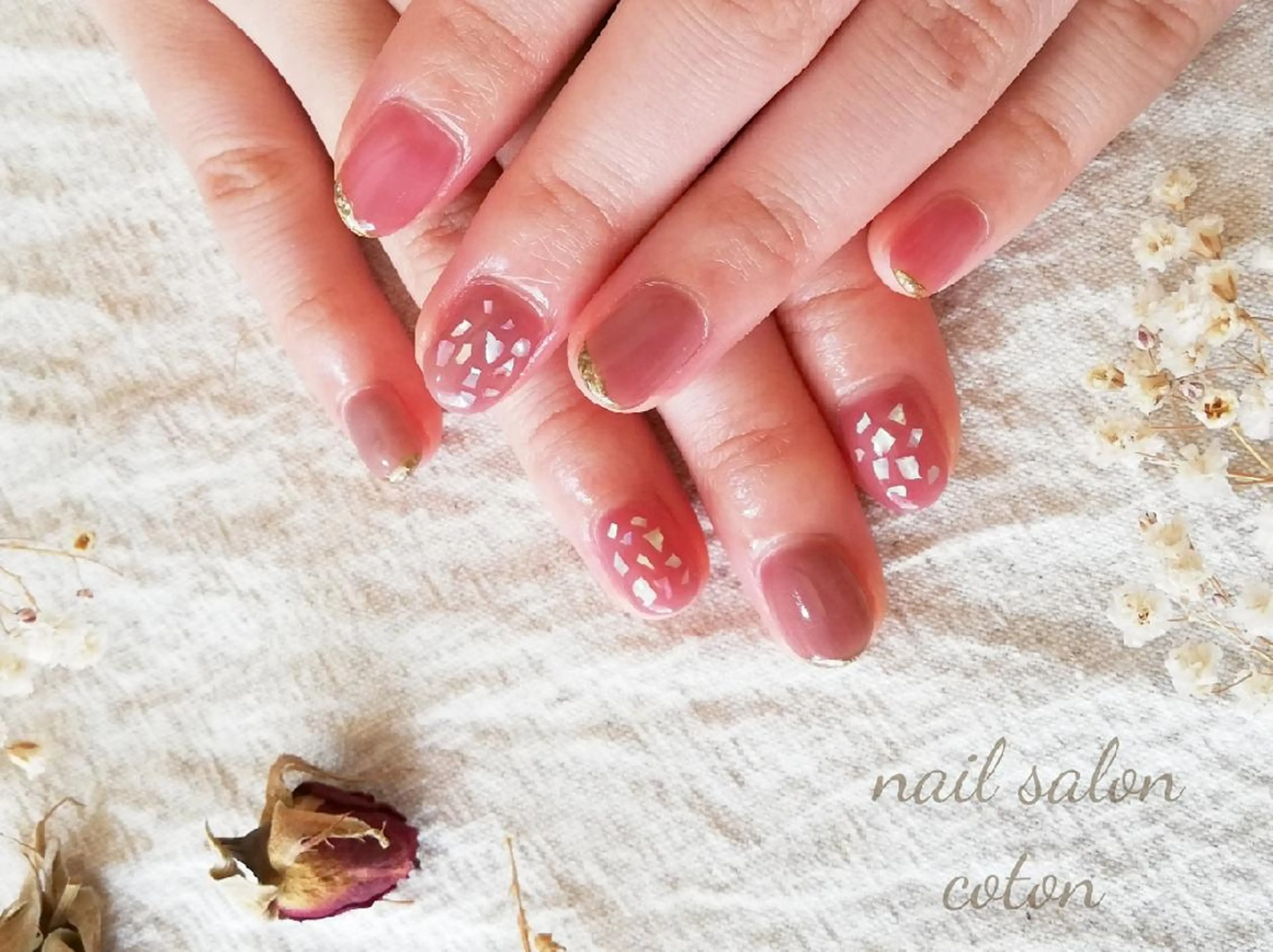 ネイル 🥀ネイルサロン cotonコトン🥀のネイルデザイン