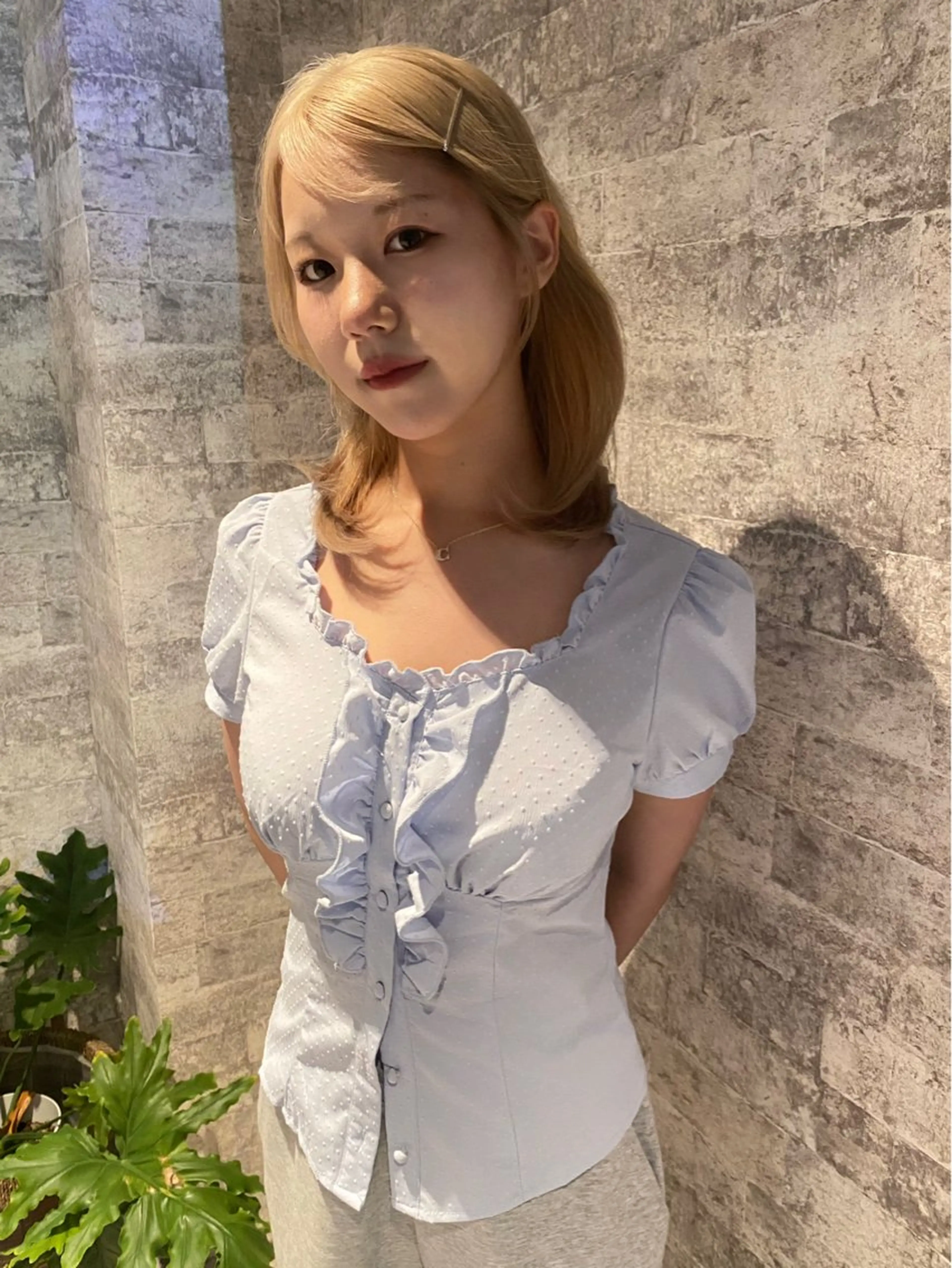 ミディアム カラー カット ヘアカラー トリートメント mai / linoah˚✧のヘアスタイル