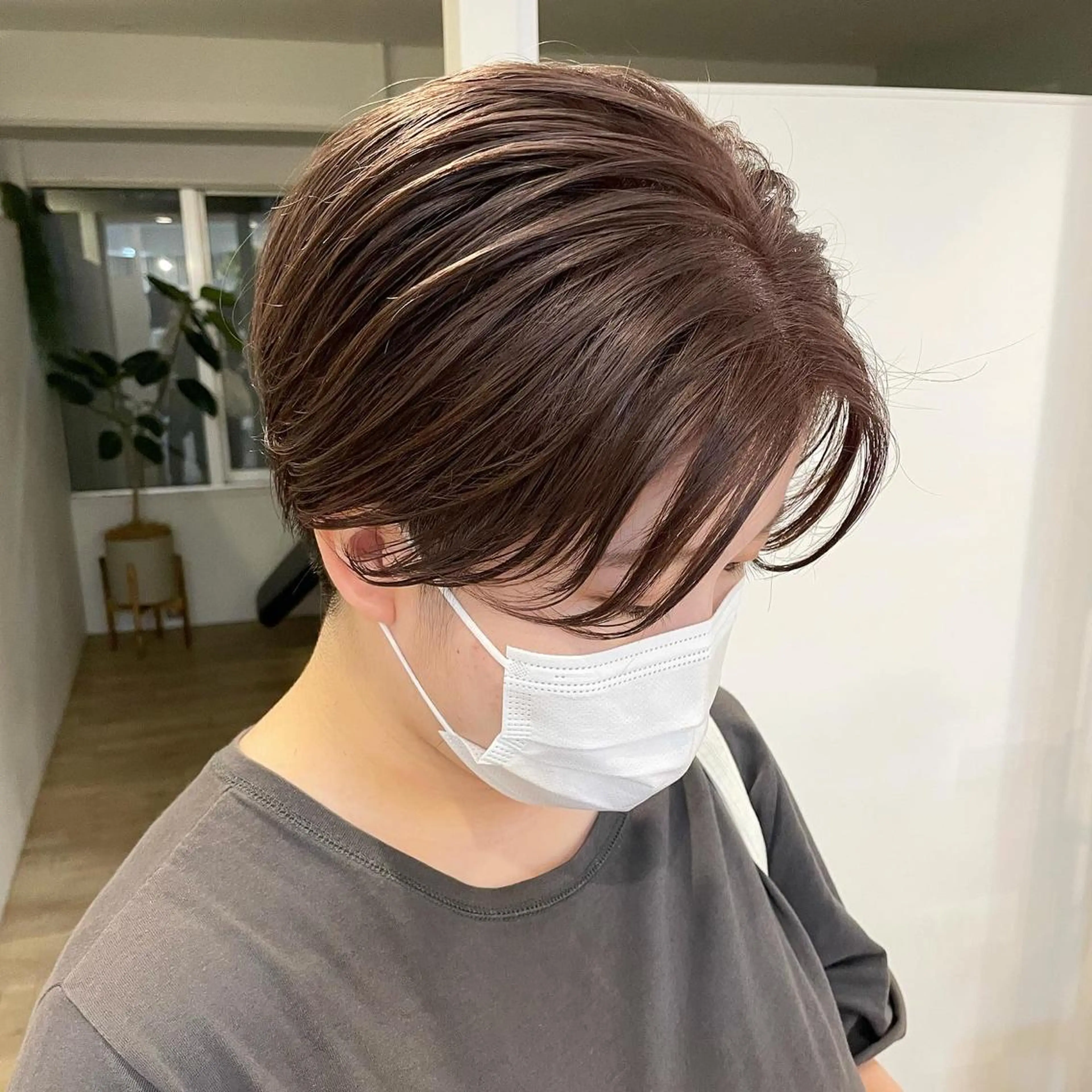 ショート 大迫 江梨のヘアスタイル