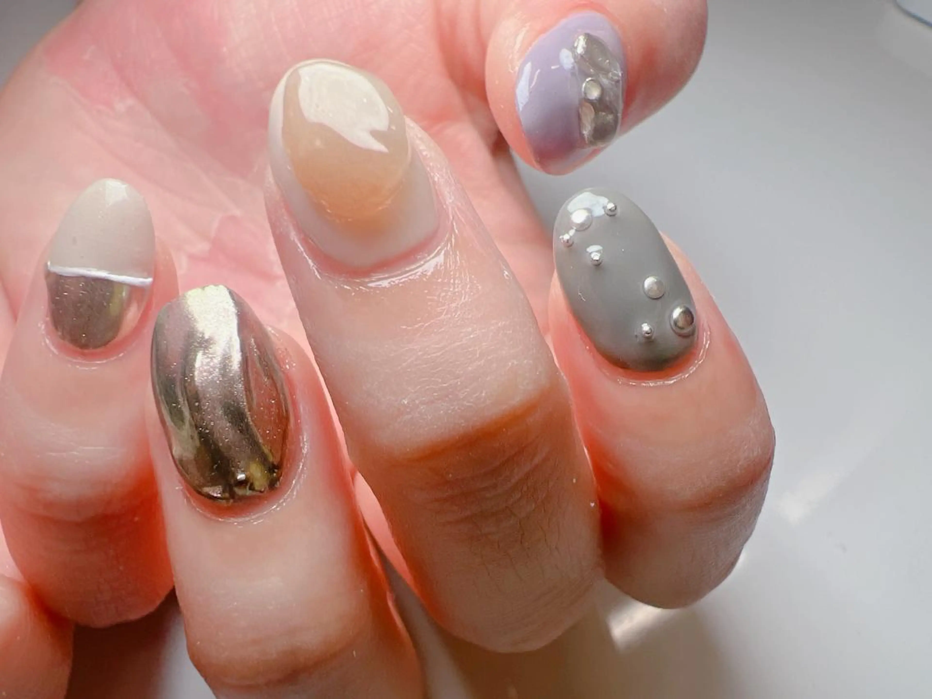ネイル ハンドネイル Nail Salon L'arc所属・💊大阪/心斎橋 moni🧠のネイルデザイン