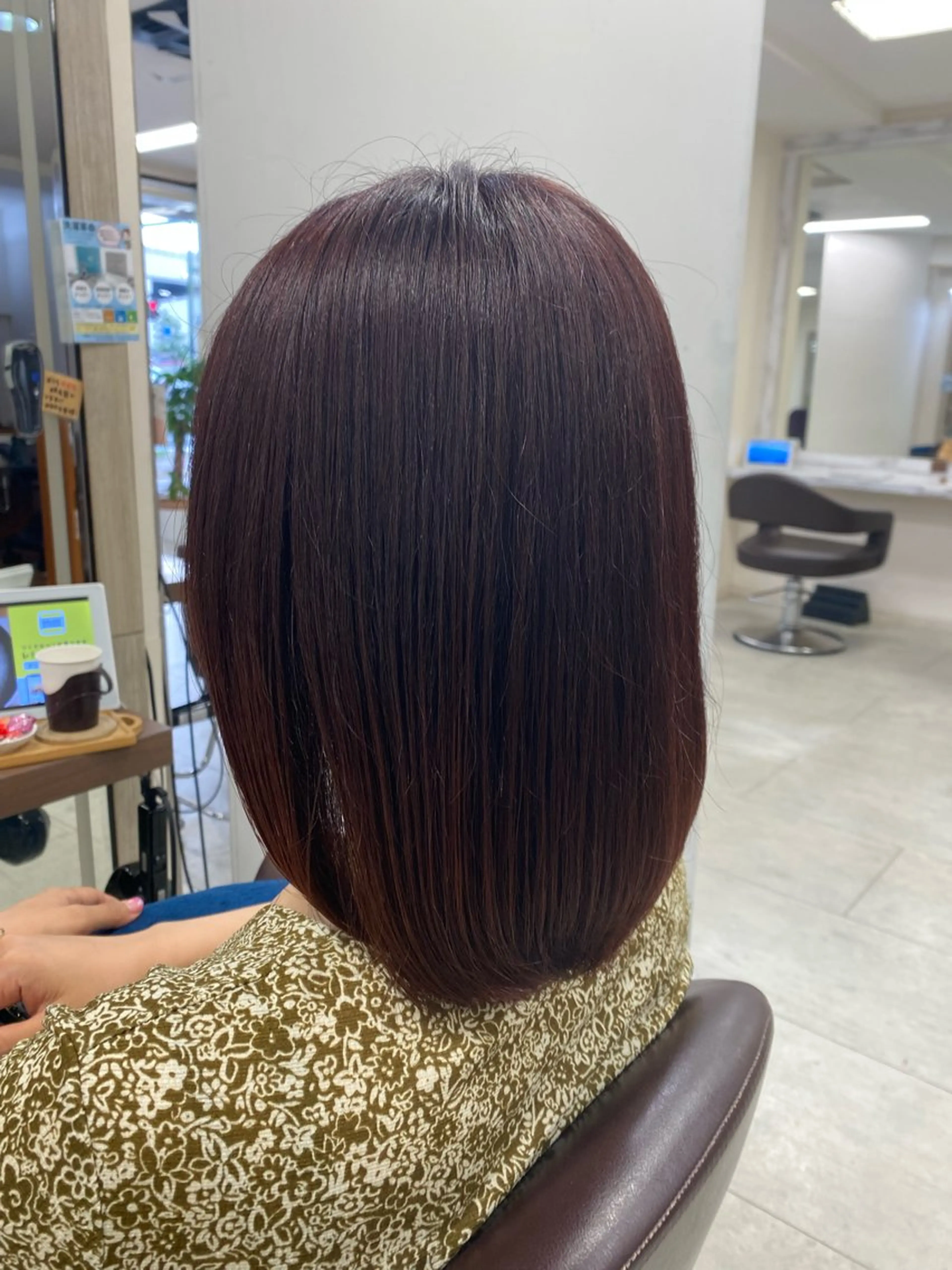 セミロング ヘアカラー 月野涼風 /レイヤーカットのヘアスタイル