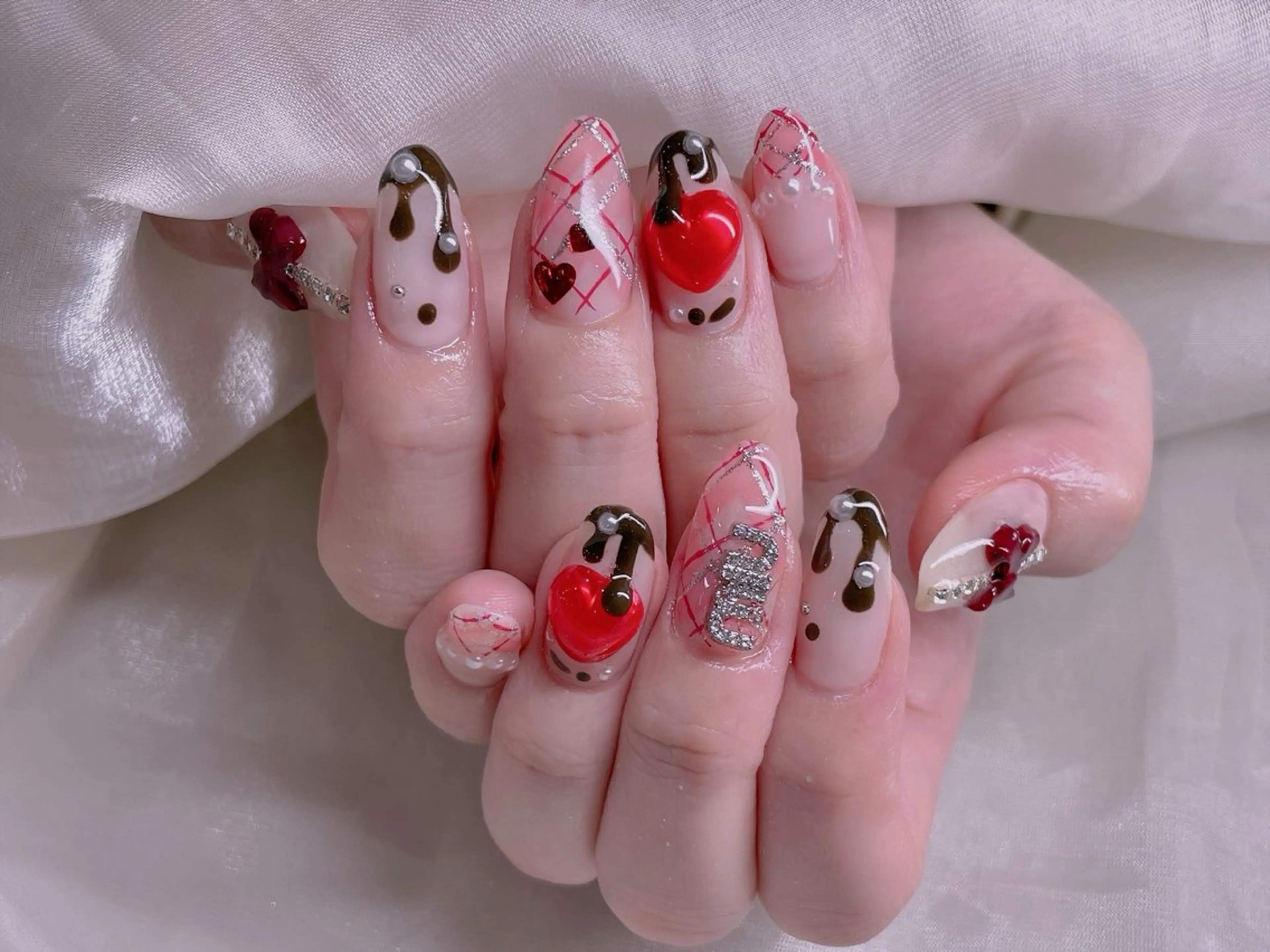 ネイル 長さだし専門店 M2　rikaのネイルデザイン