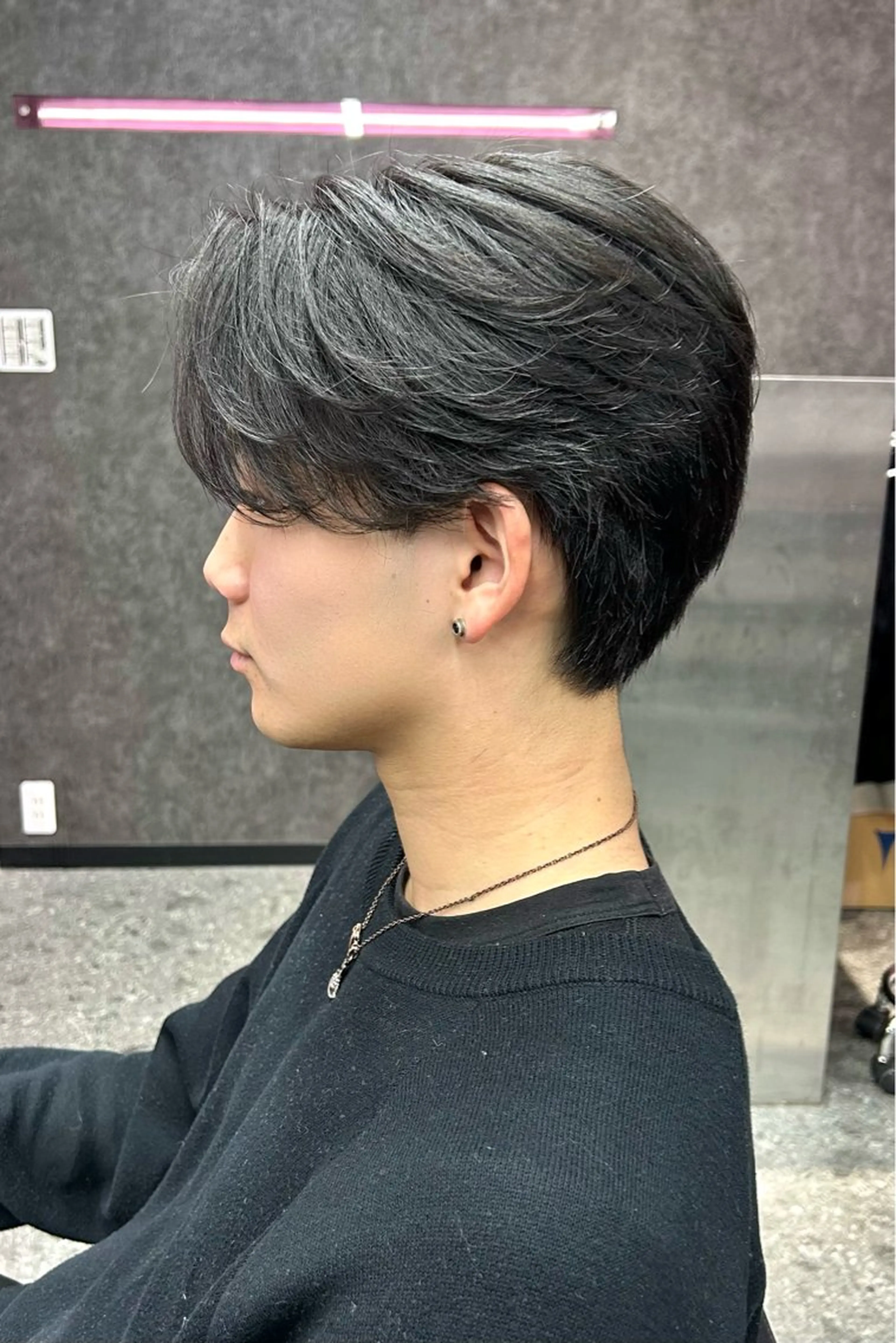 ショート カラー メンズ カット ヘアセット メンズスタイリスト 前田雄輝のヘアスタイル