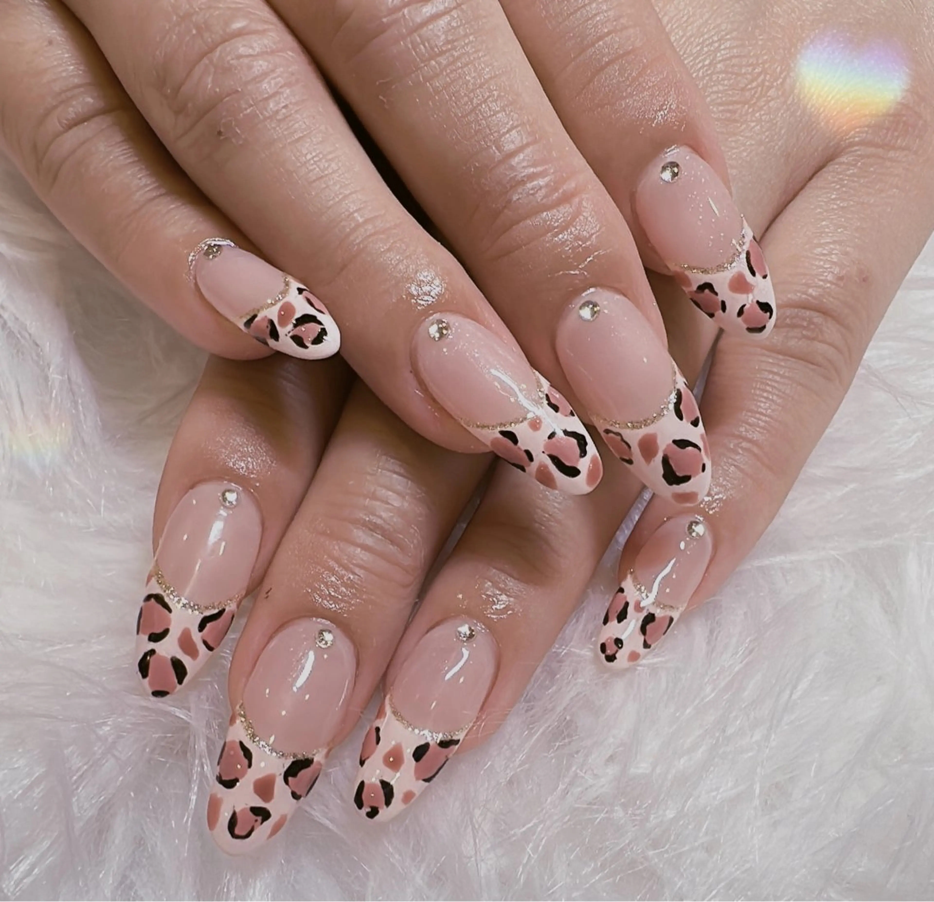 ネイル アートネイル 長さ出し キュート ネイルのネイルデザイン