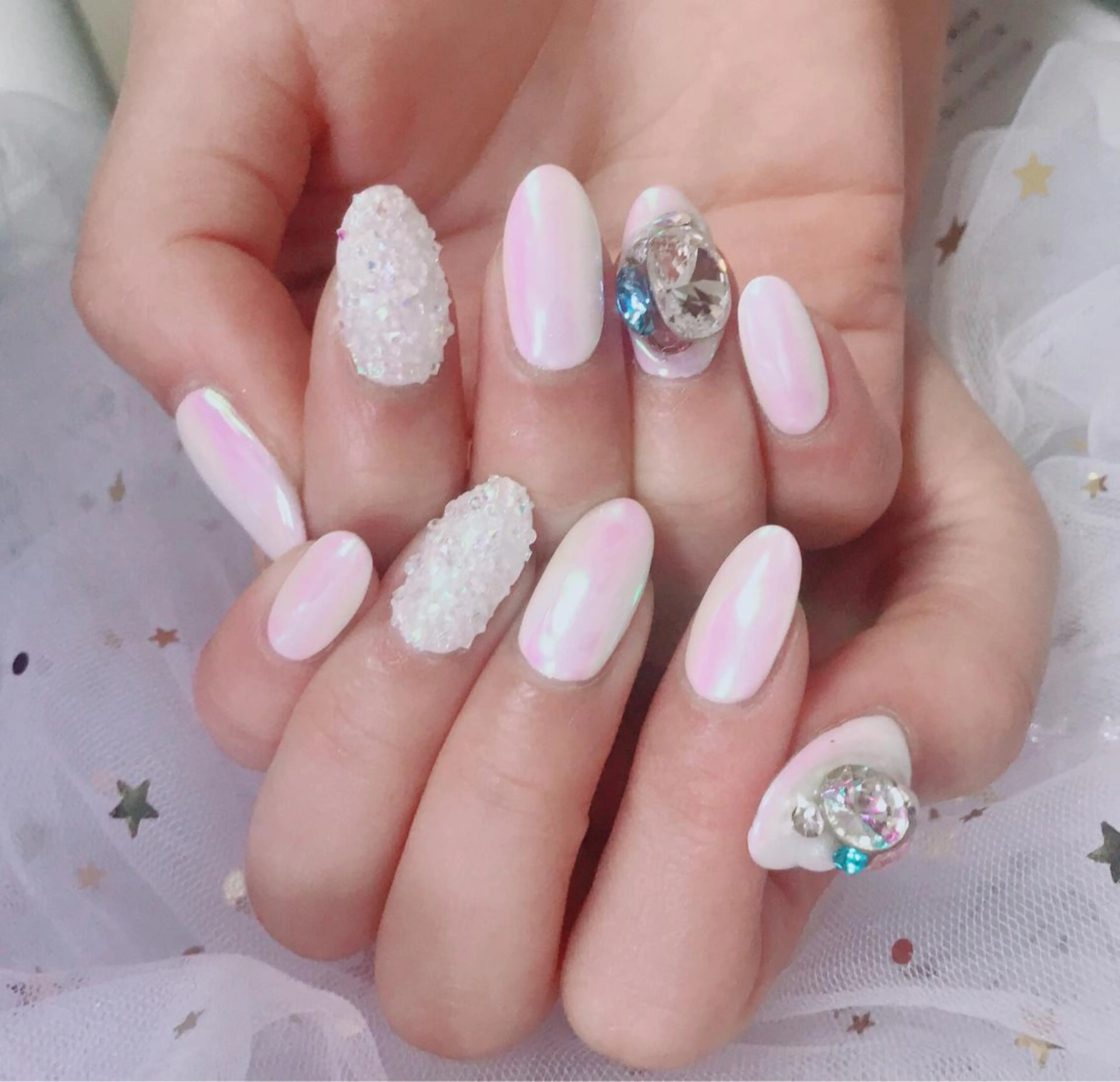 カラー ネイル Q Free nailsのネイルデザイン