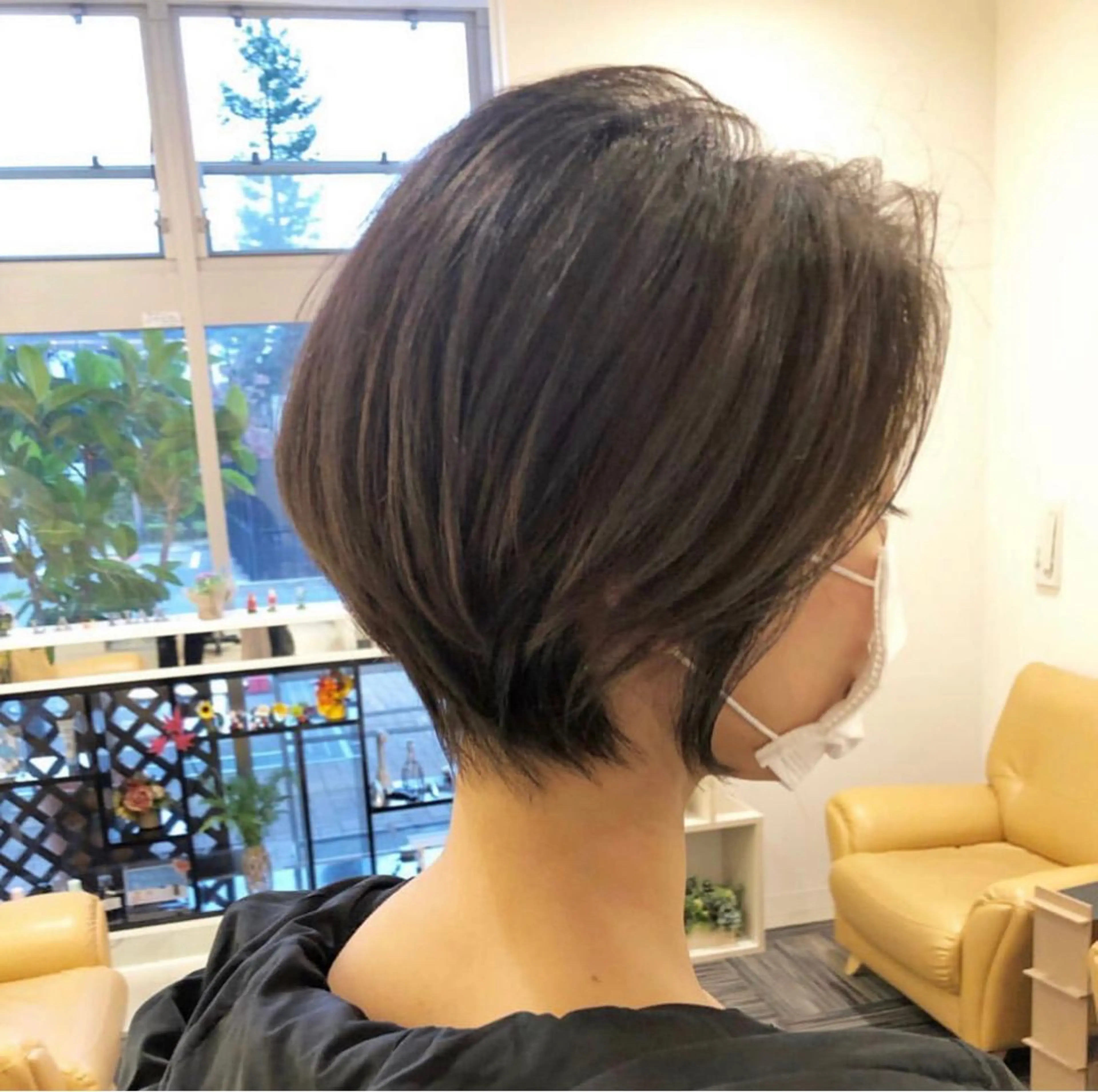 ショート カラー カット ヘアカラー le. pidorgeのヘアスタイル