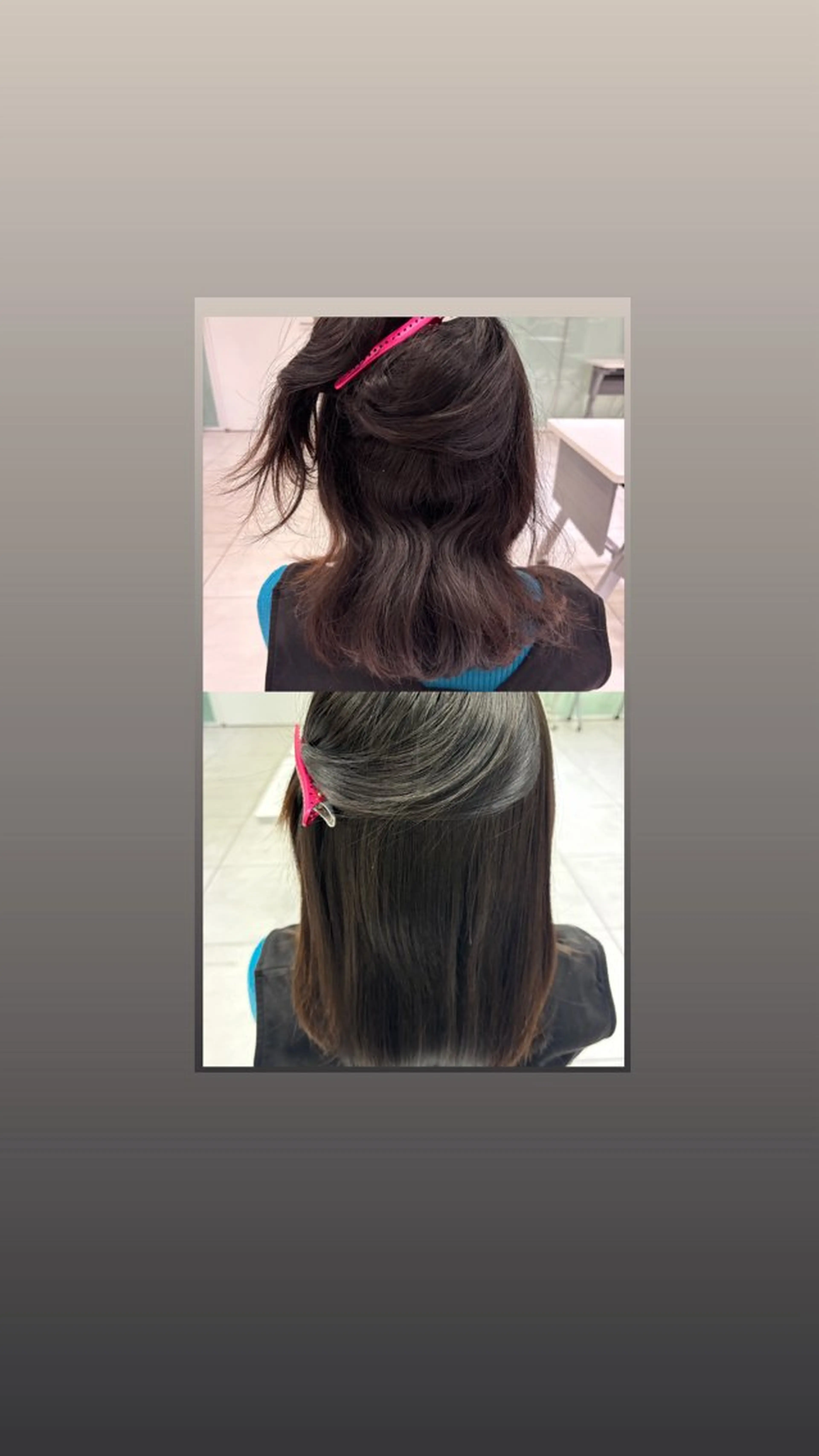 セミロング 髪質改善 縮毛矯正 lottannibirth所属・城戸 涼雅のヘアスタイル