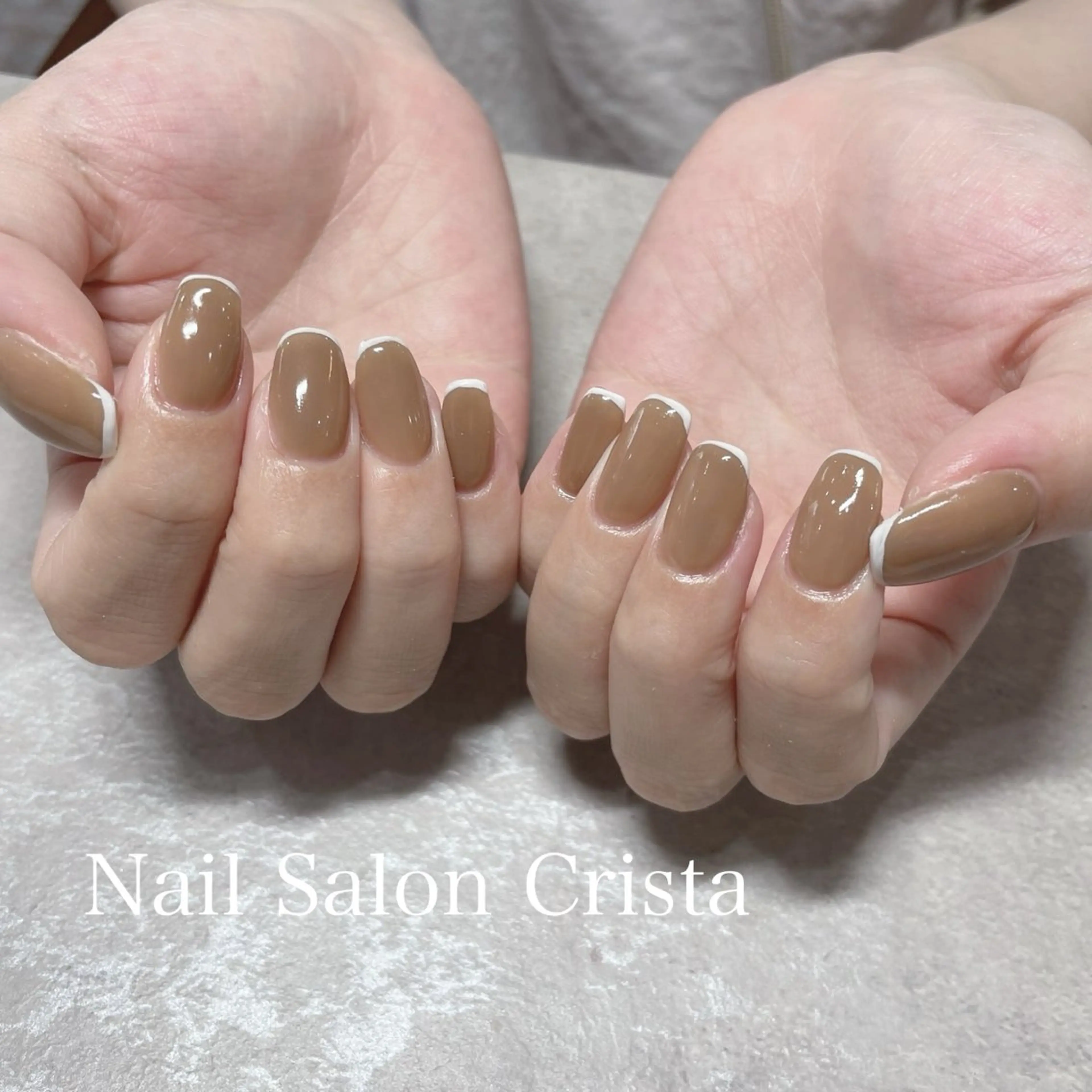 ネイル フットネイル ジェルネイル マグネットネイル オフィスネイル ワンカラーネイル NAILSALON CRISTA所属・🤍CRISTA yui🤍のネイルデザイン