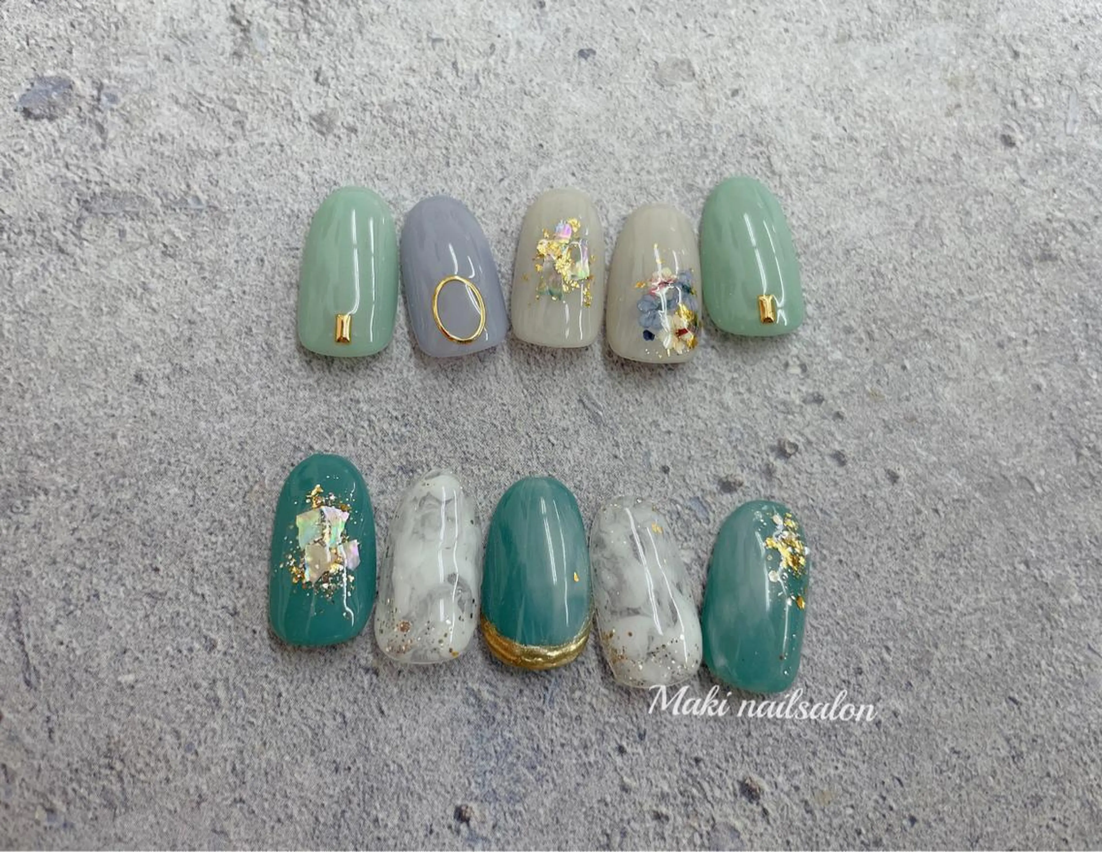 ネイル マキ ネイルサロンのネイルデザイン