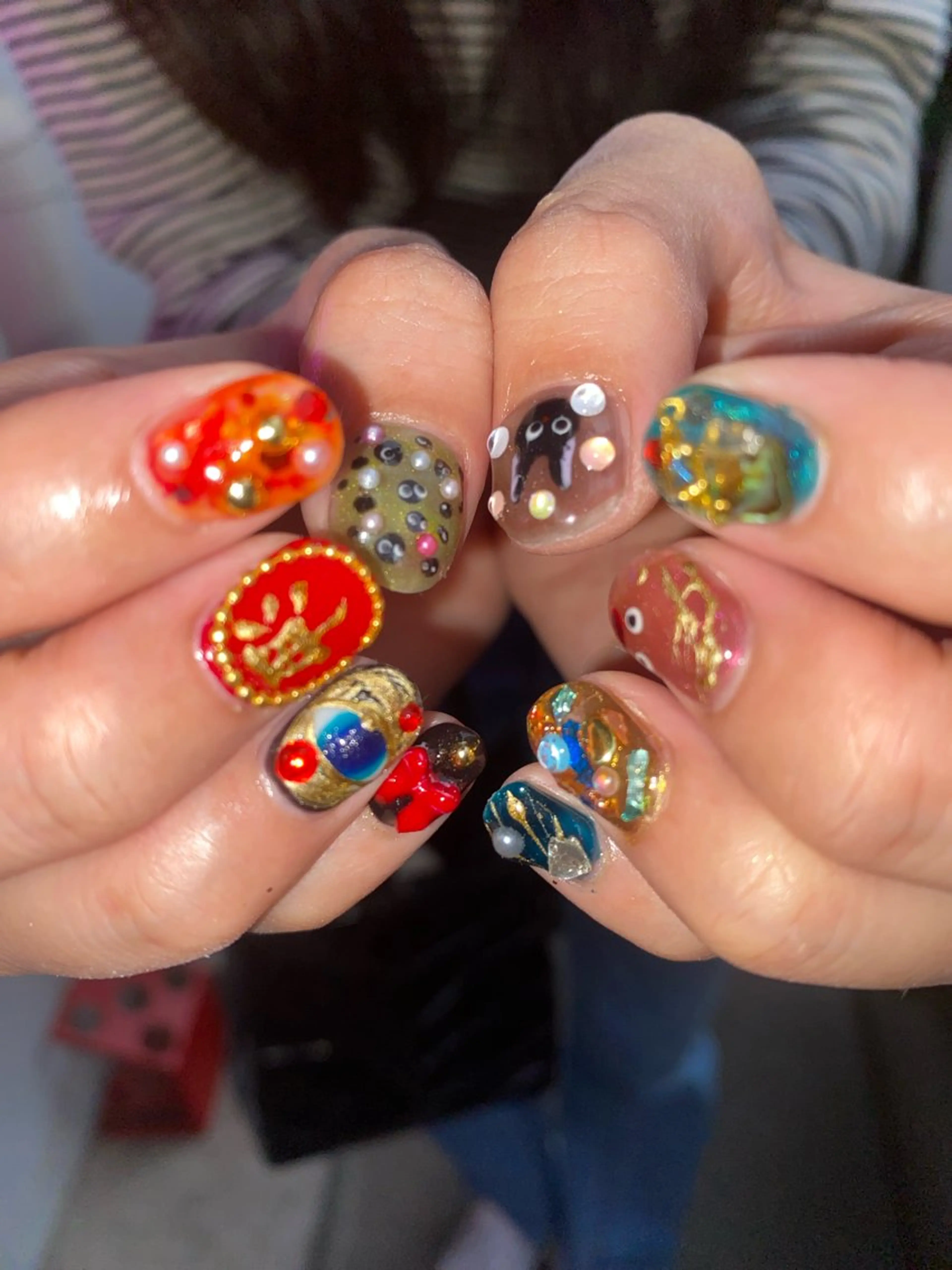 ネイル ハンドネイル .unff所属・hana (..)個 性派/メンズネイル◎のネイルデザイン