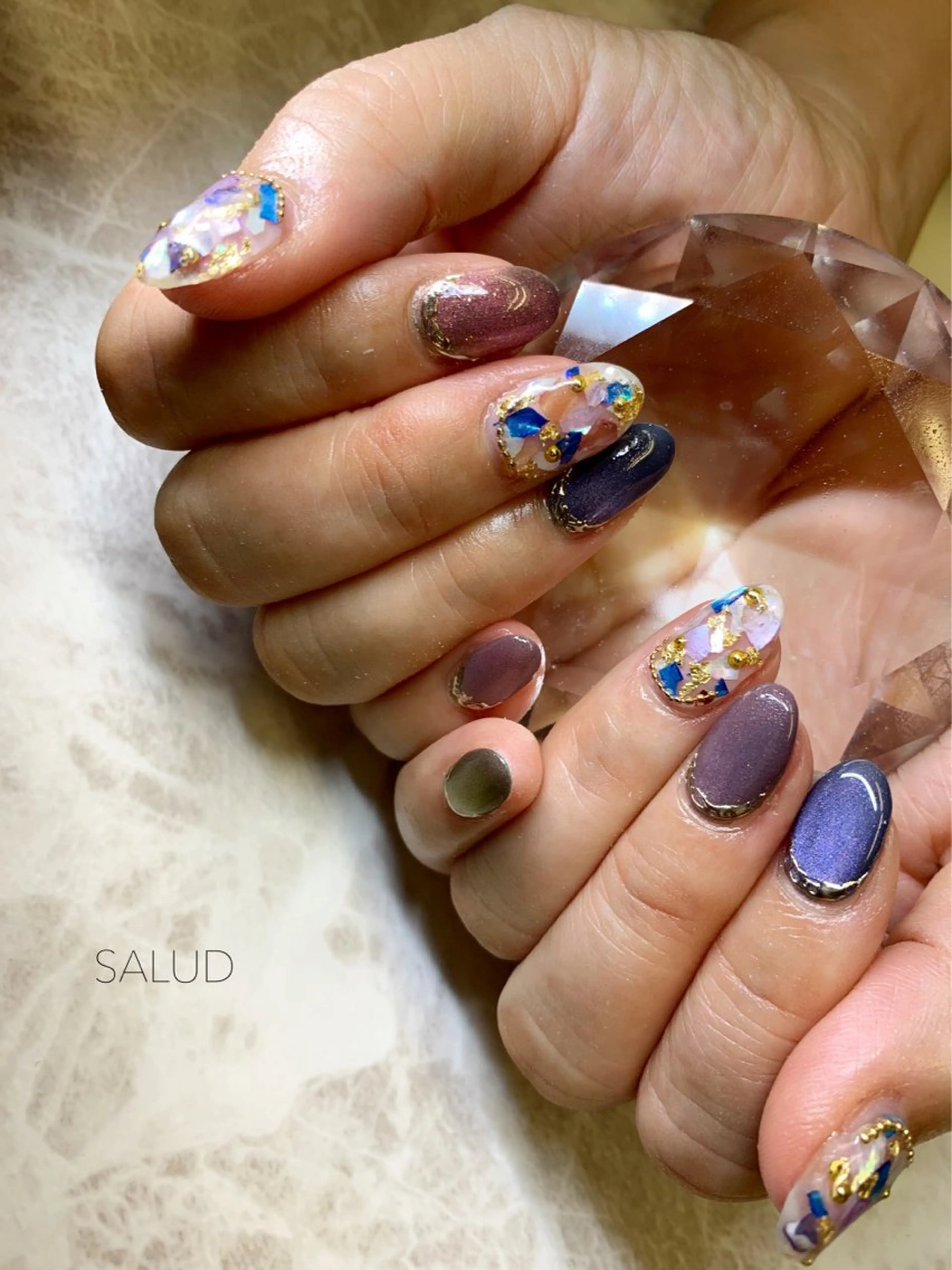 ネイル ハンドネイル Nail Salon SALUDのネイルデザイン