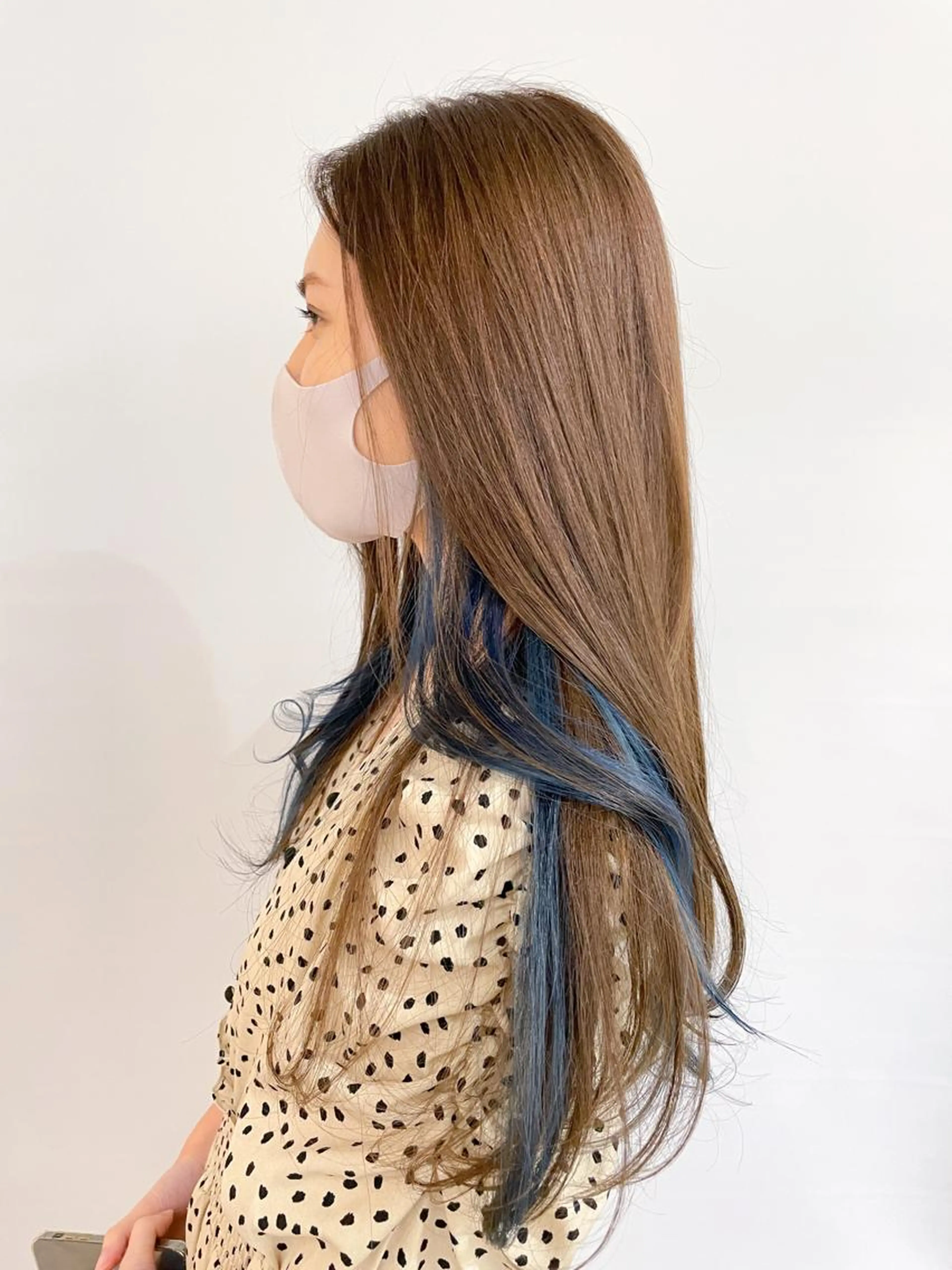 【ベーシック】インナーカラー（ブリーチなし）髪質再生トリートメントの写真