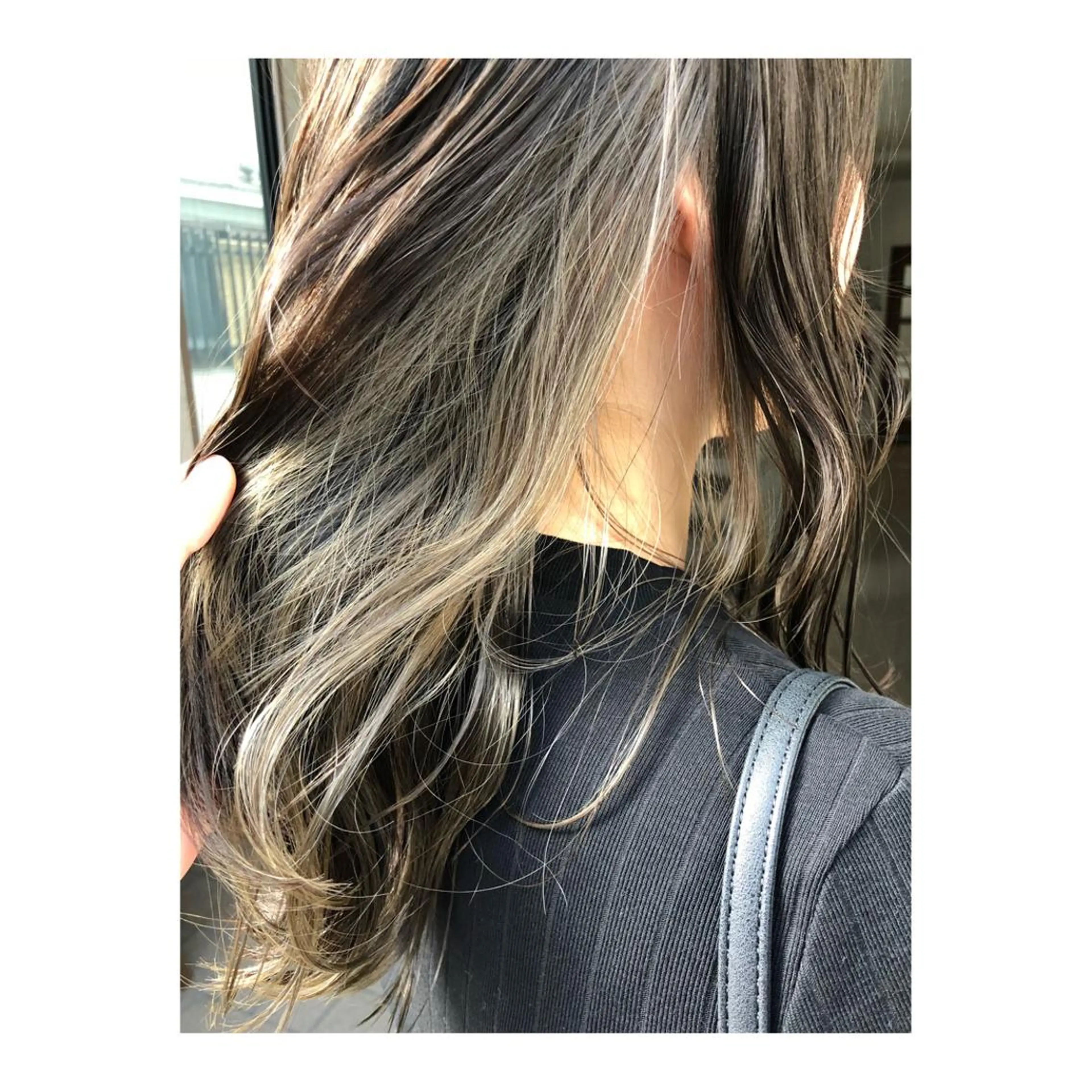 インナーカラーの写真