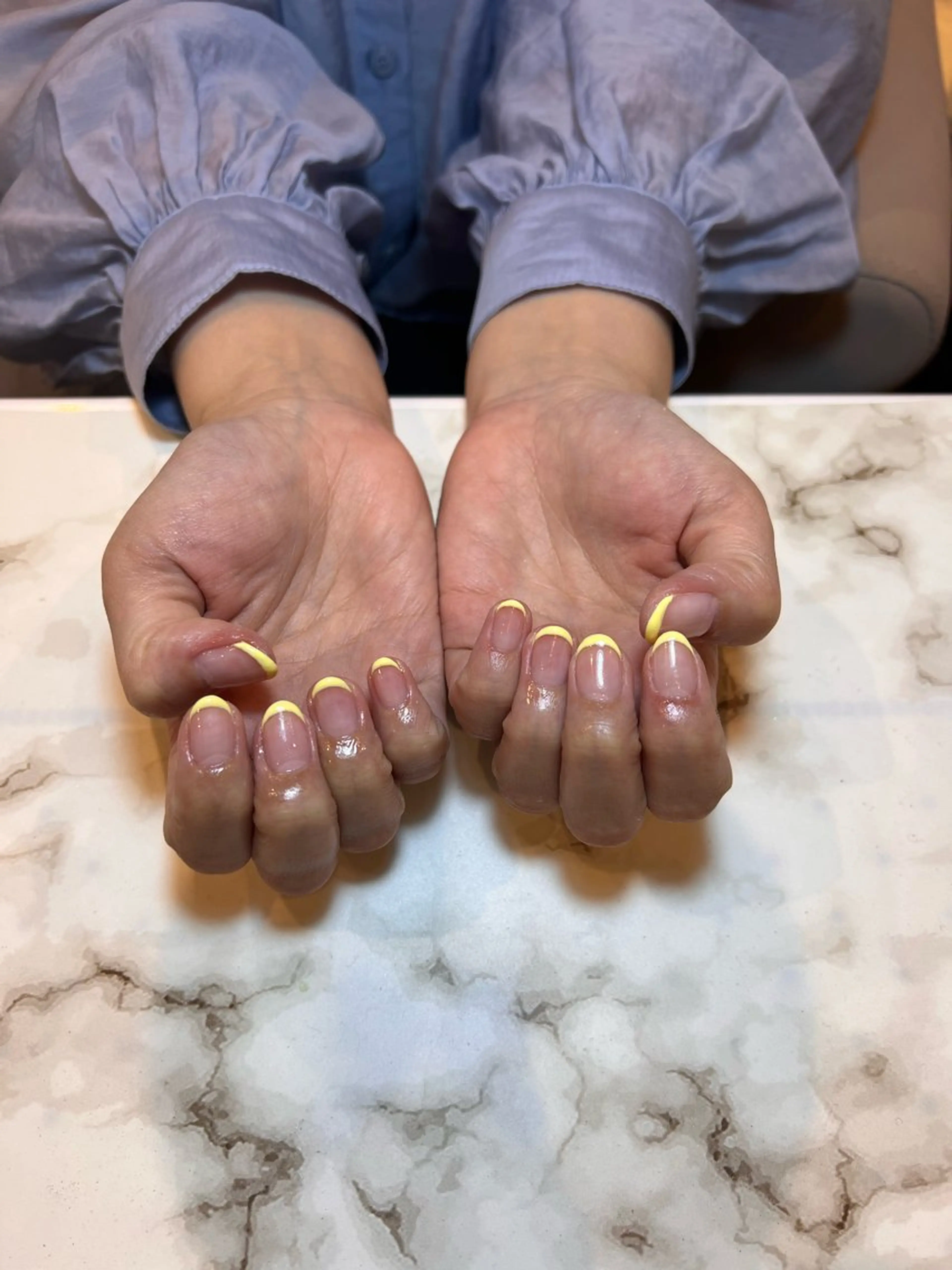 ネイル フレンチネイル KANOネイリスト/ UNELMA天神のネイルデザイン