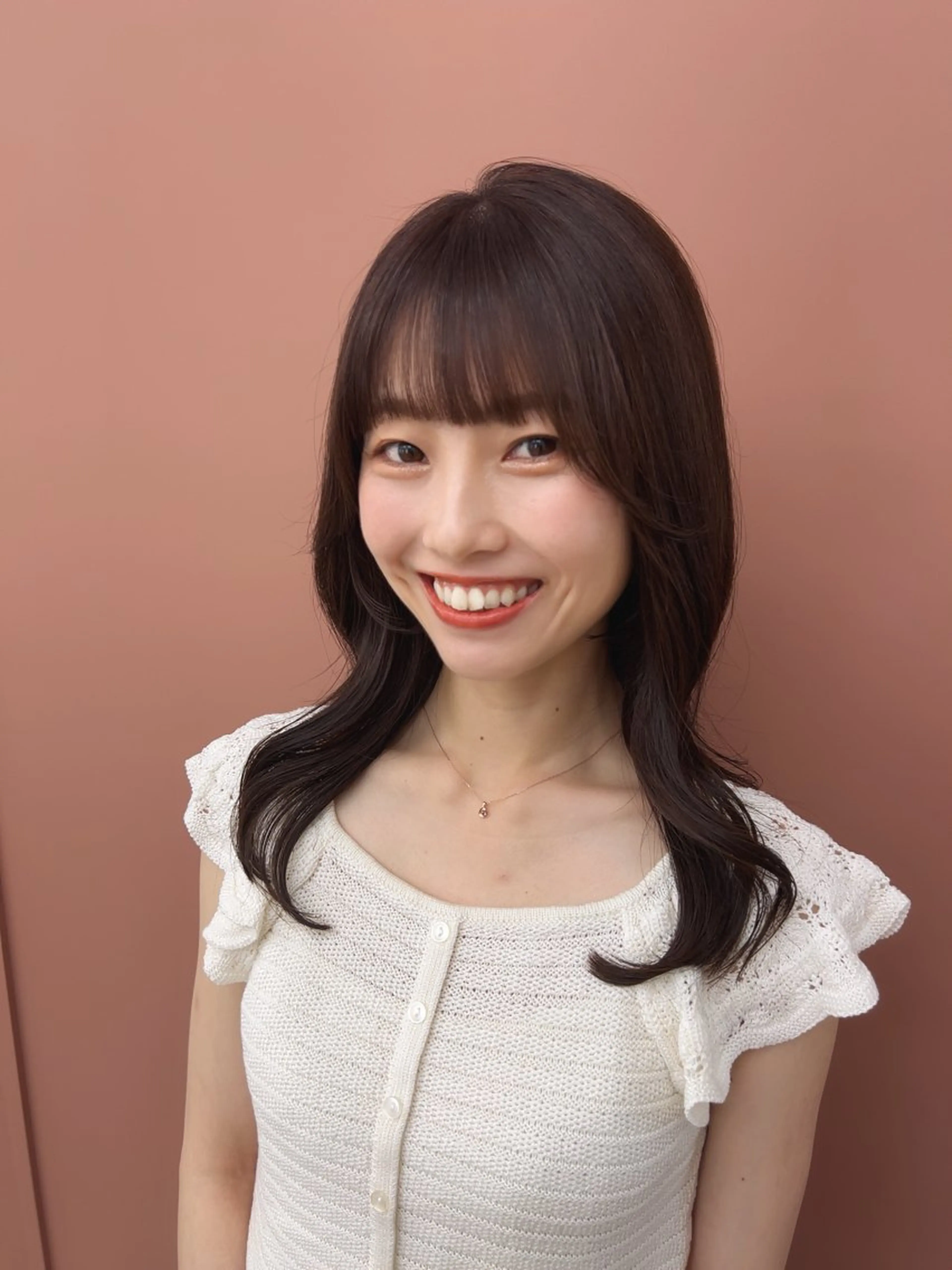 ロング カラー カット ヘアカラー トリートメント 佐合 梨花 / ｅａｕ〈オー〉のヘアスタイル