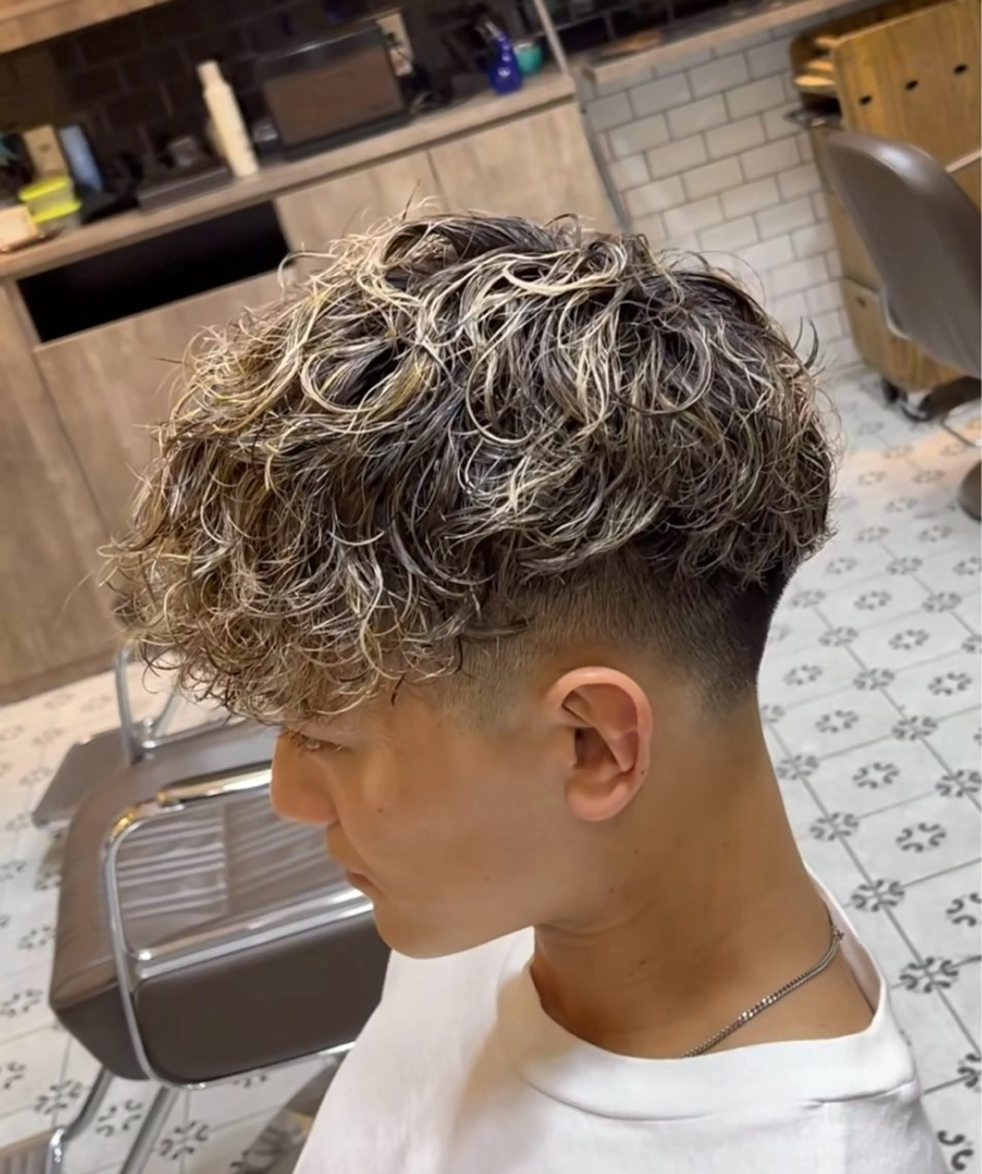 パーマ メンズ スペインカール GROOMERS TOKYO 渋谷店所属・山田 雅のヘアスタイル
