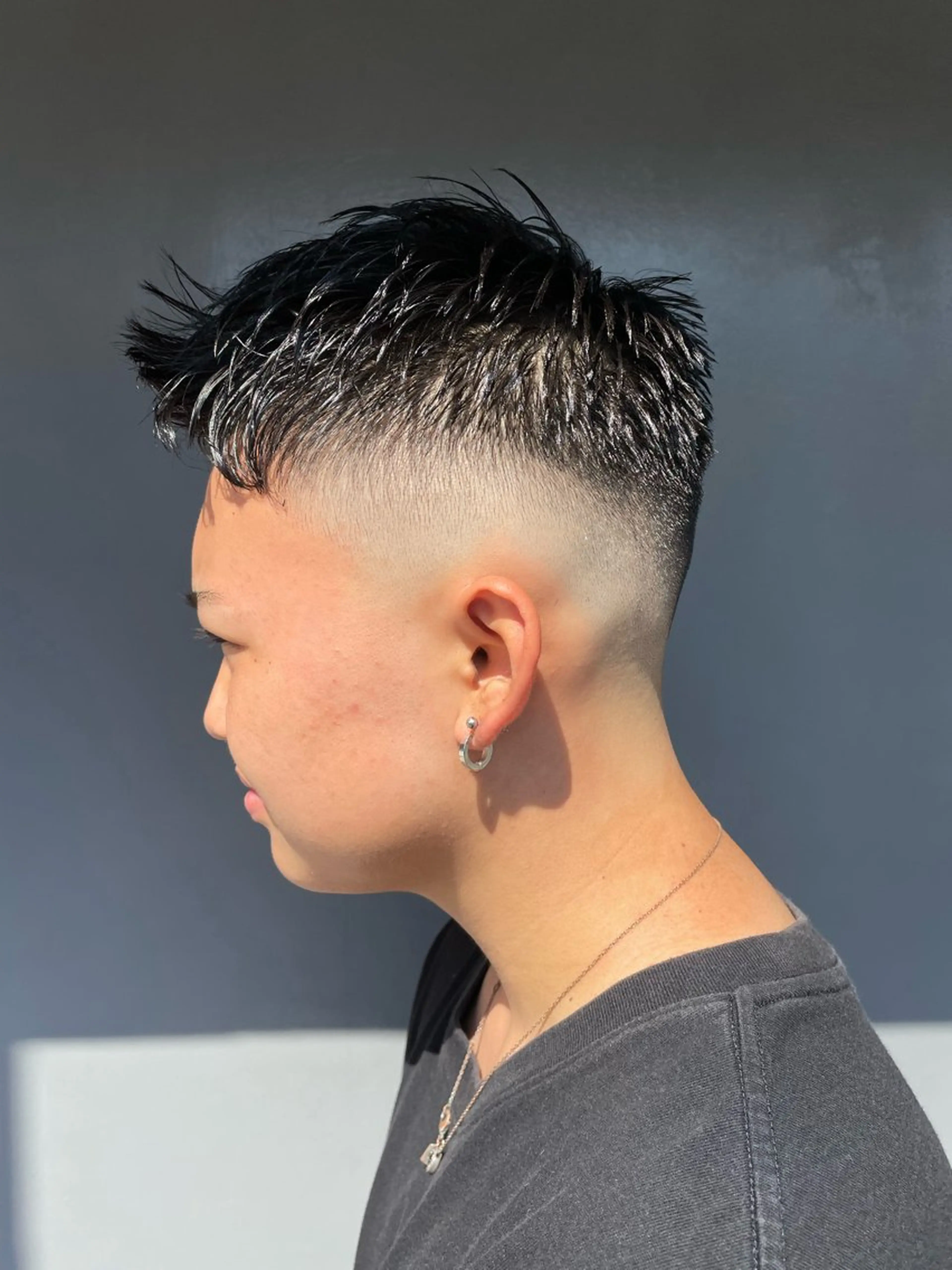 ショート メンズ FADE&LINE登戸店所属・🔥メンズ専門 美容師🔥 柳澤陵心のヘアスタイル