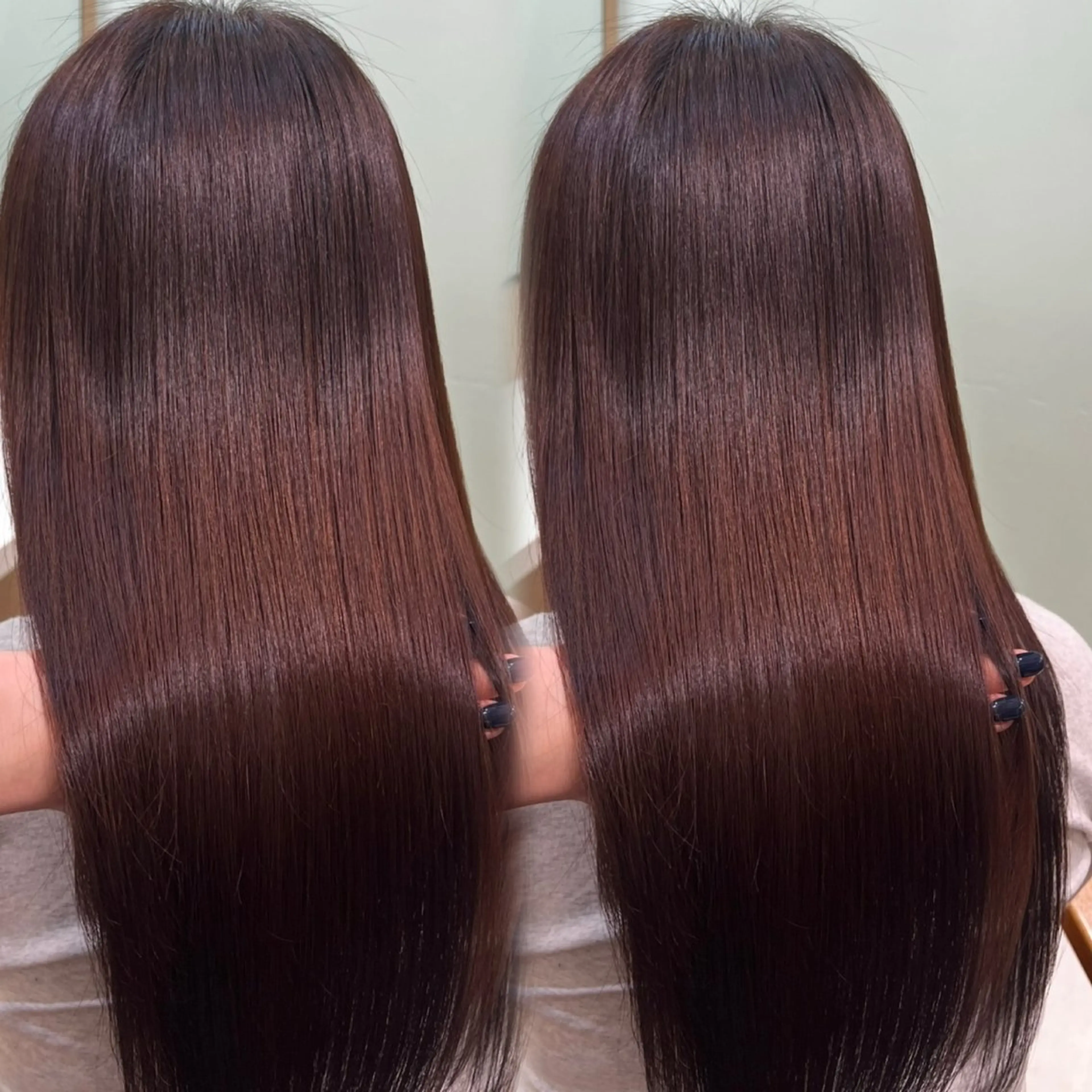 ロング ‪🤎艶感ベージュ/ ミルクティー‪🤎のヘアスタイル