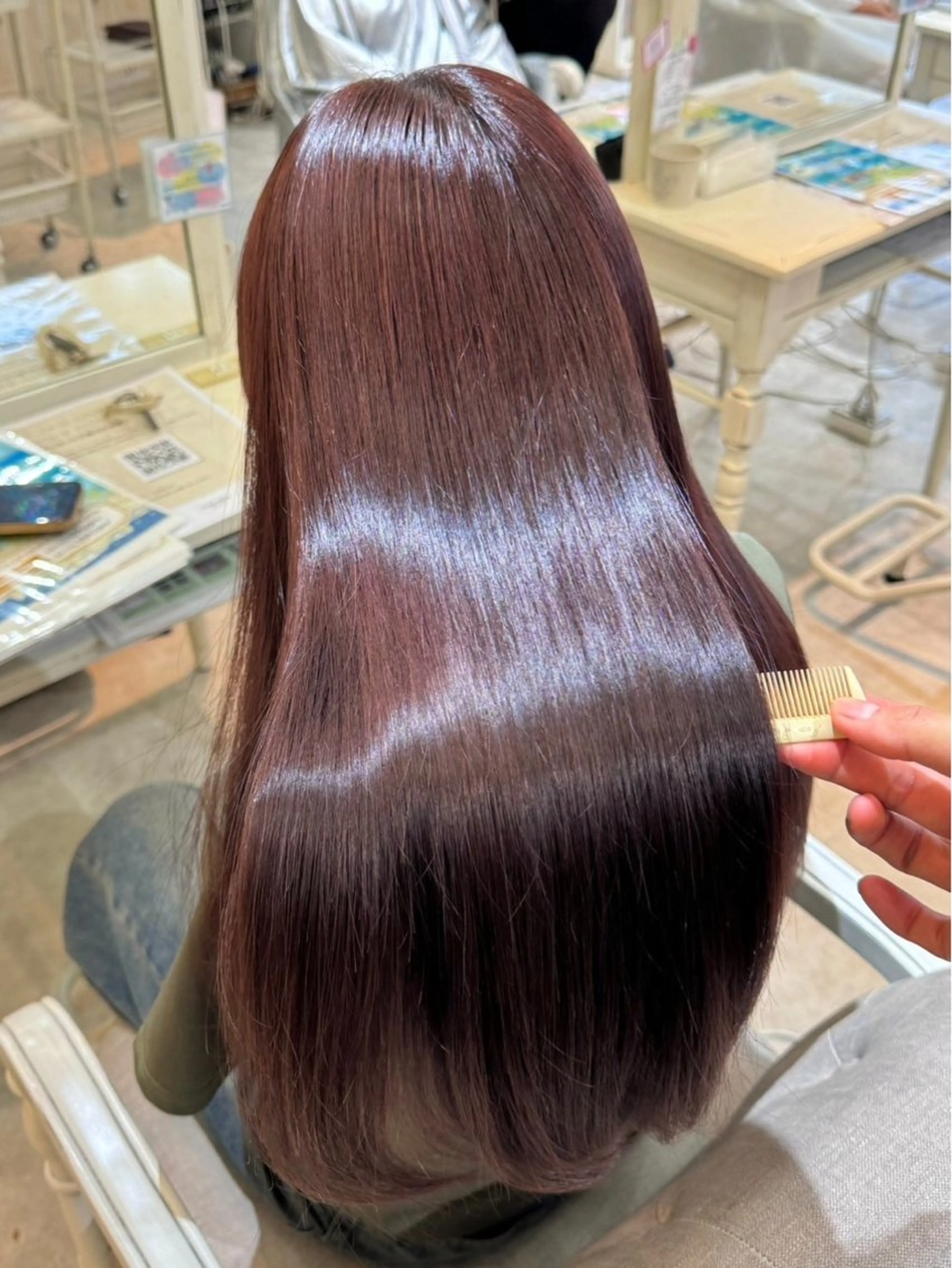 ロング カラー カット ヘアカラー トリートメント TRUTH🫧/上野 /Yuuka🐈‍⬛のヘアスタイル