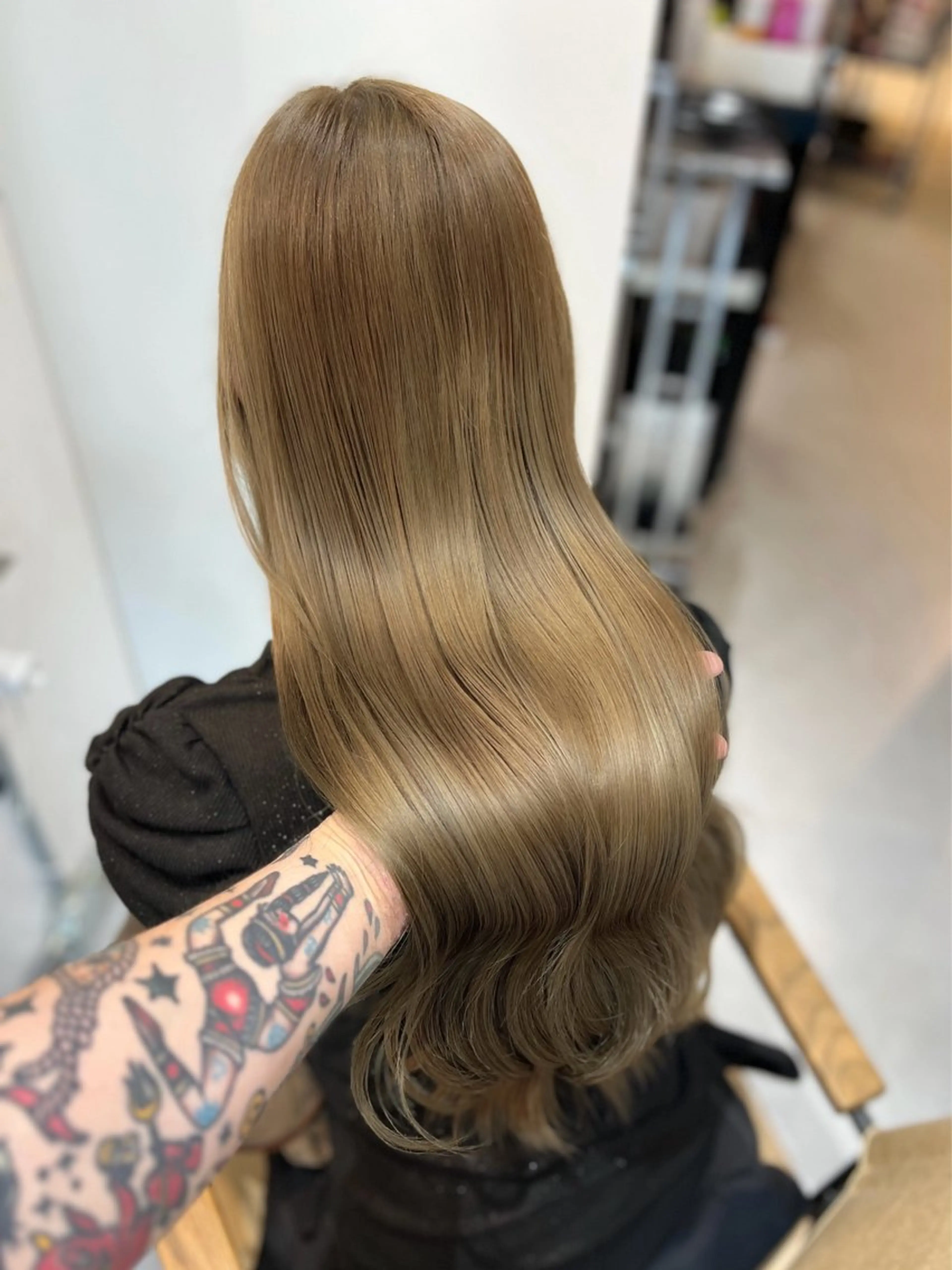 ロング カラー ✨韓国/外国人風✨ 江原巧のヘアスタイル