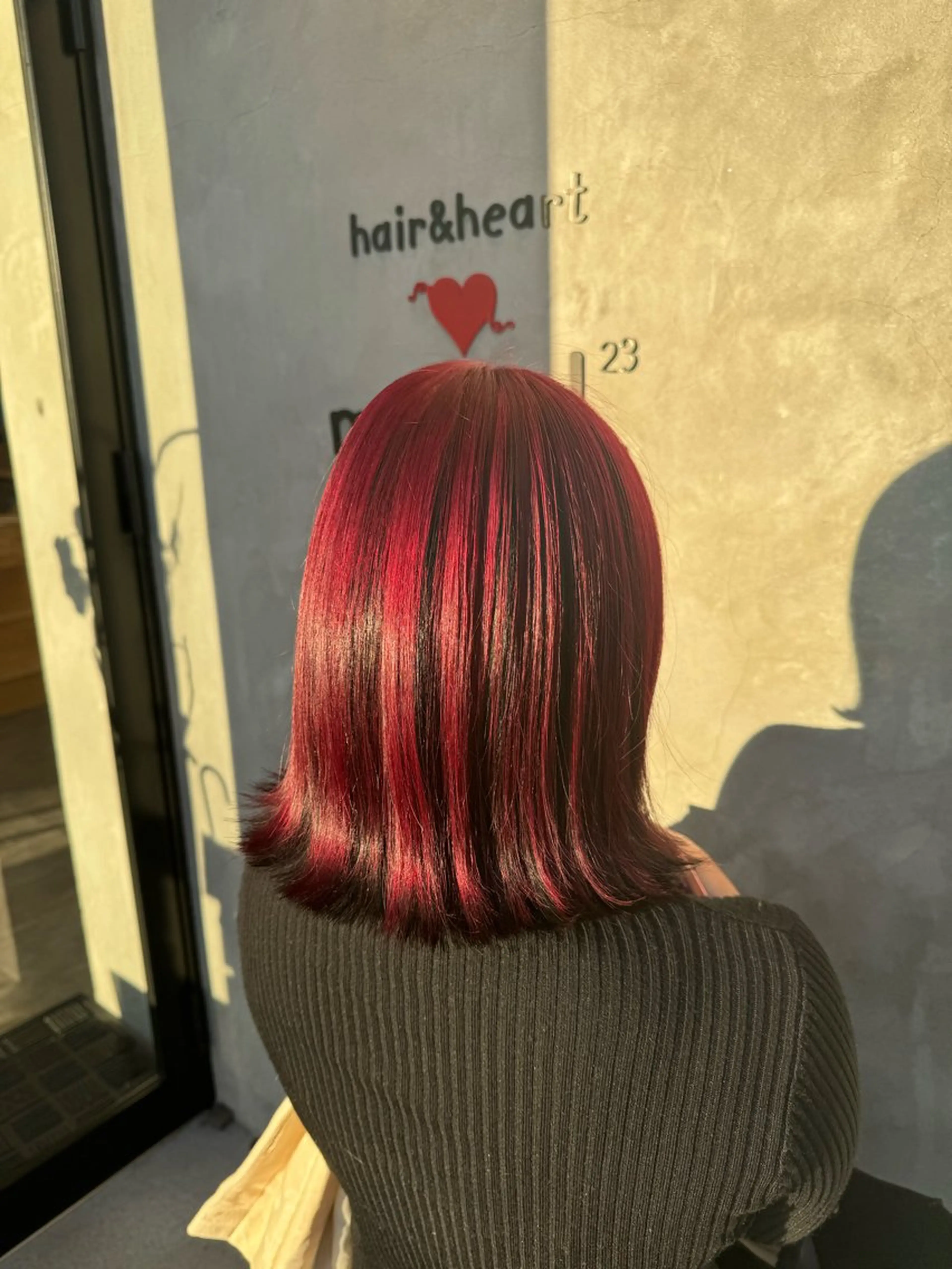 ミディアム 田邉 龍星のヘアスタイル