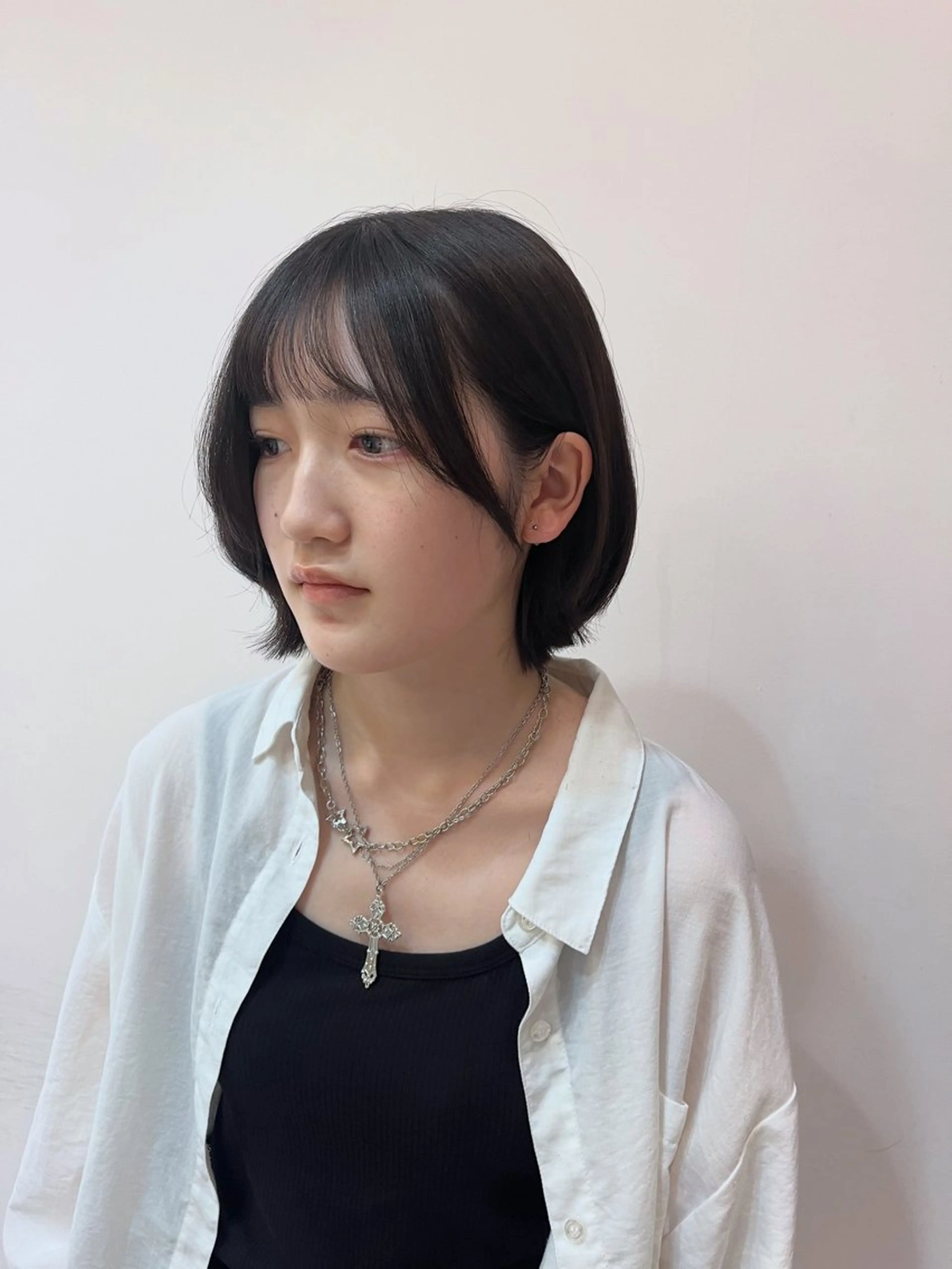 ミディアム 𝒩𝑜𝓃𝑜 / lenahcARIAのヘアスタイル