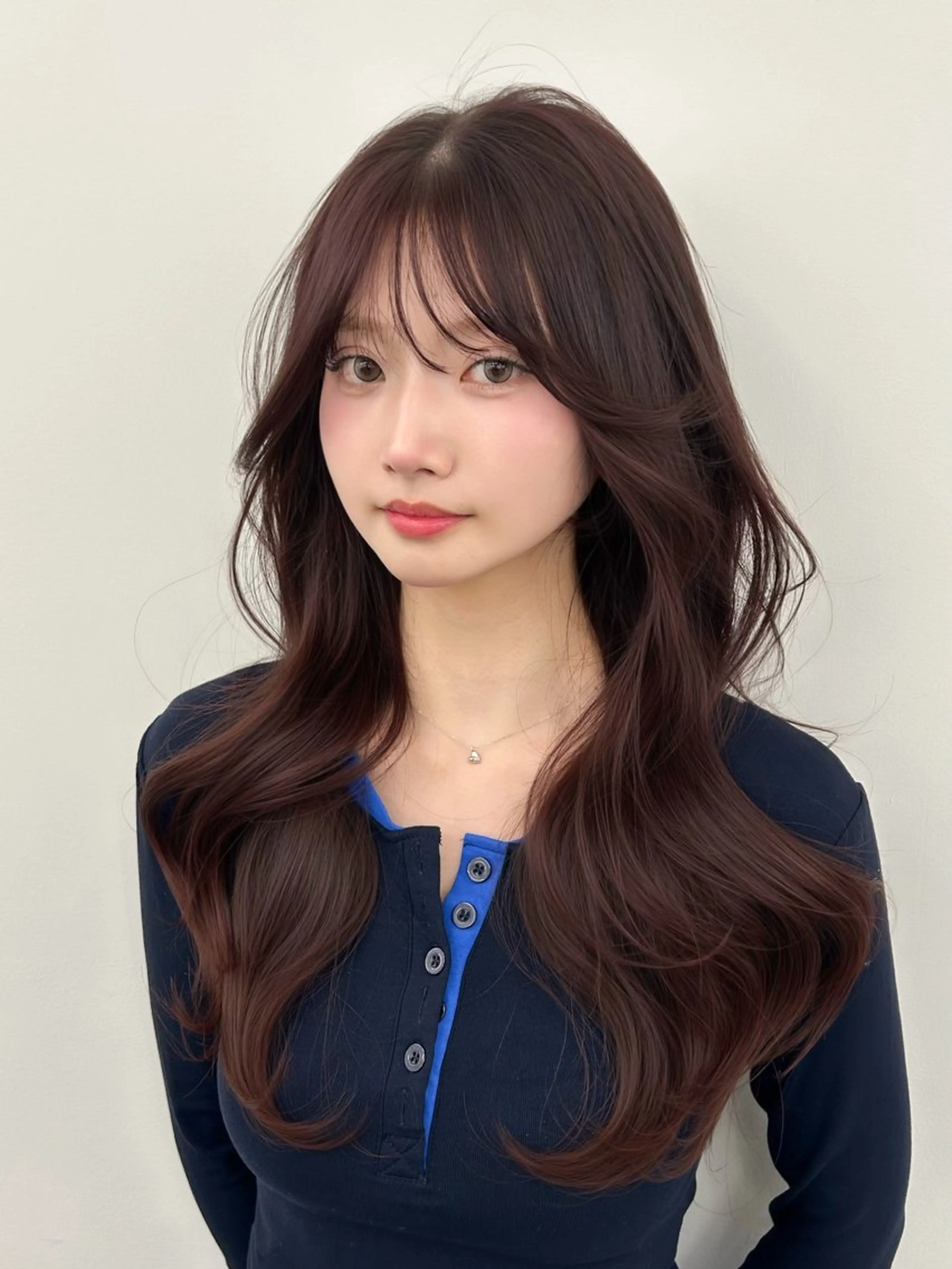 🌷土日祝新規指名限定🌷カット➕艶カラー➕韓国式1step外部補習トリートメント‎🇰🇷🤍✨➕巻き髪の写真