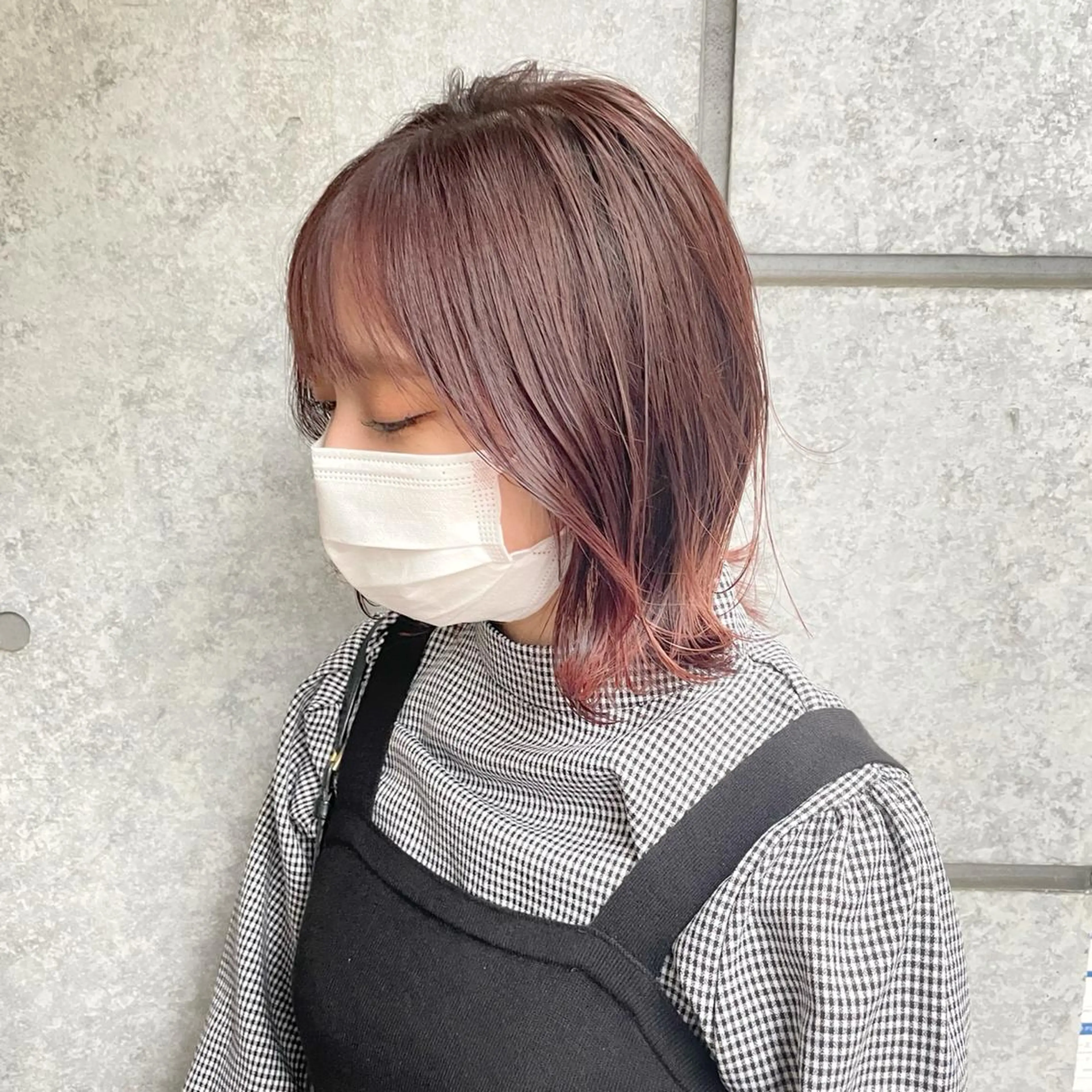 ショート MiU所属・韓国×髪質改善×美髪 縮毛矯正×レイヤーのヘアスタイル