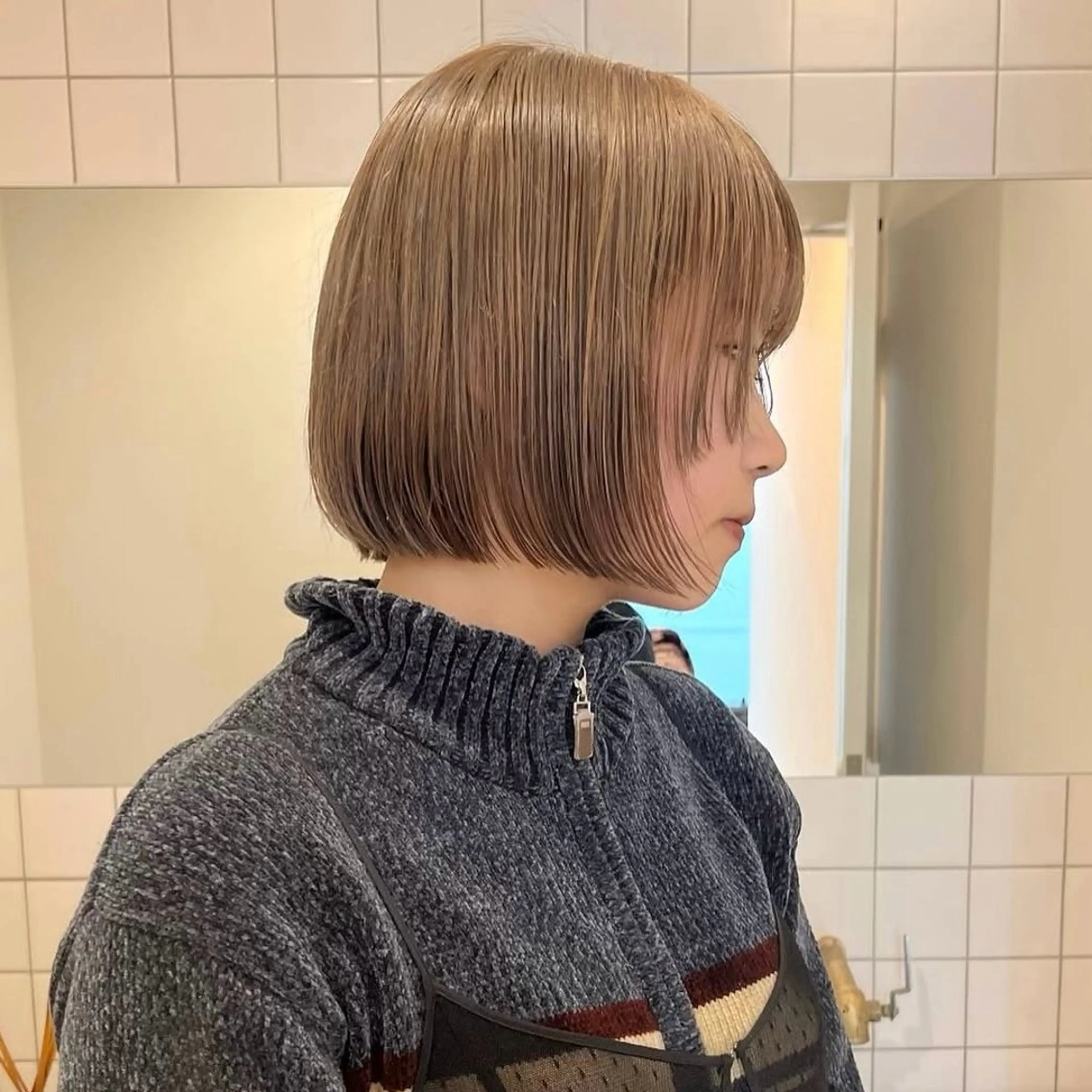 ショート カラー ハイトーンカラー ボブ ヘアカラー JOULE'S（ジュール）所属・JOULE'S yumekaのヘアスタイル