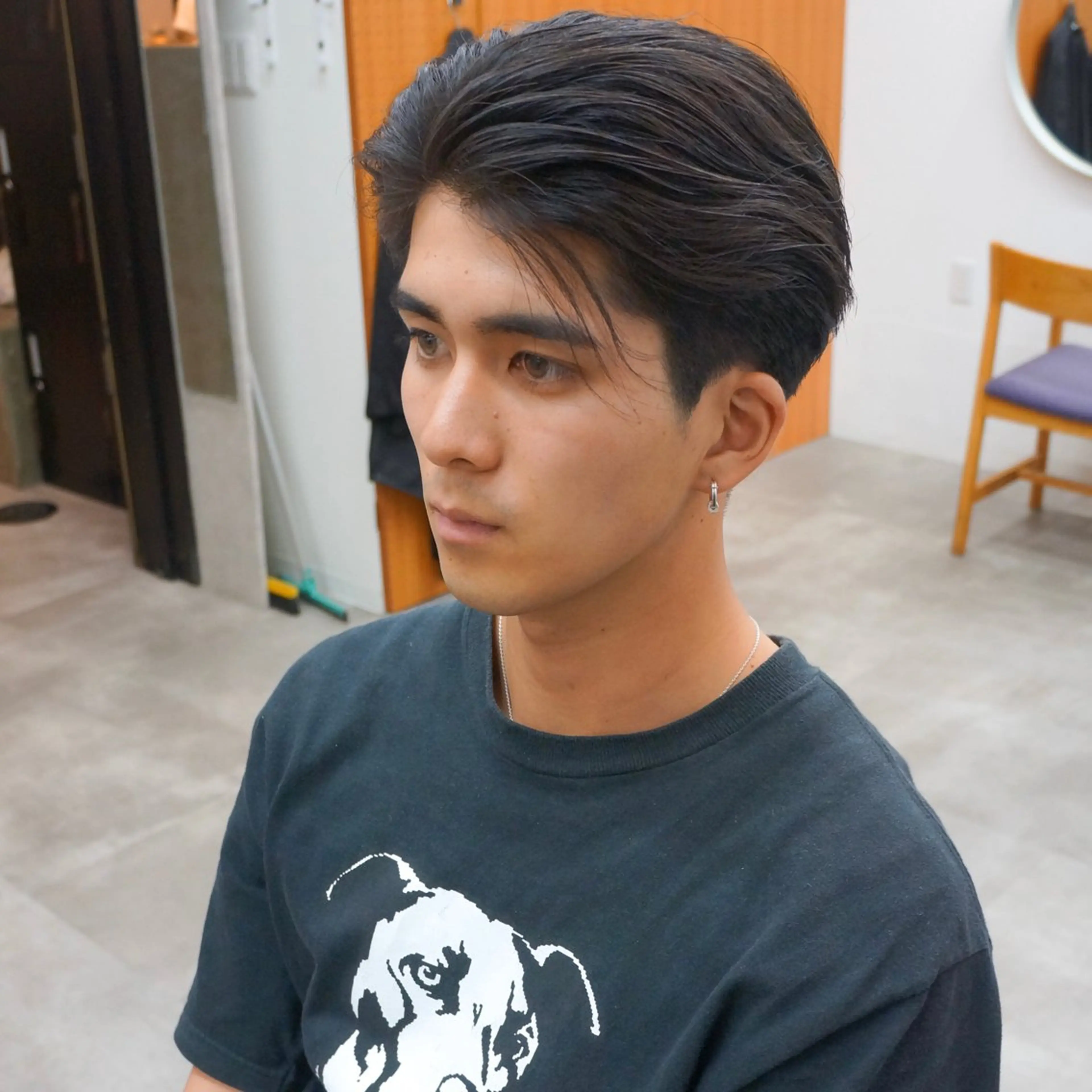 ショート メンズ ダウンパーマ 【sity.ザイク】のヘアスタイル