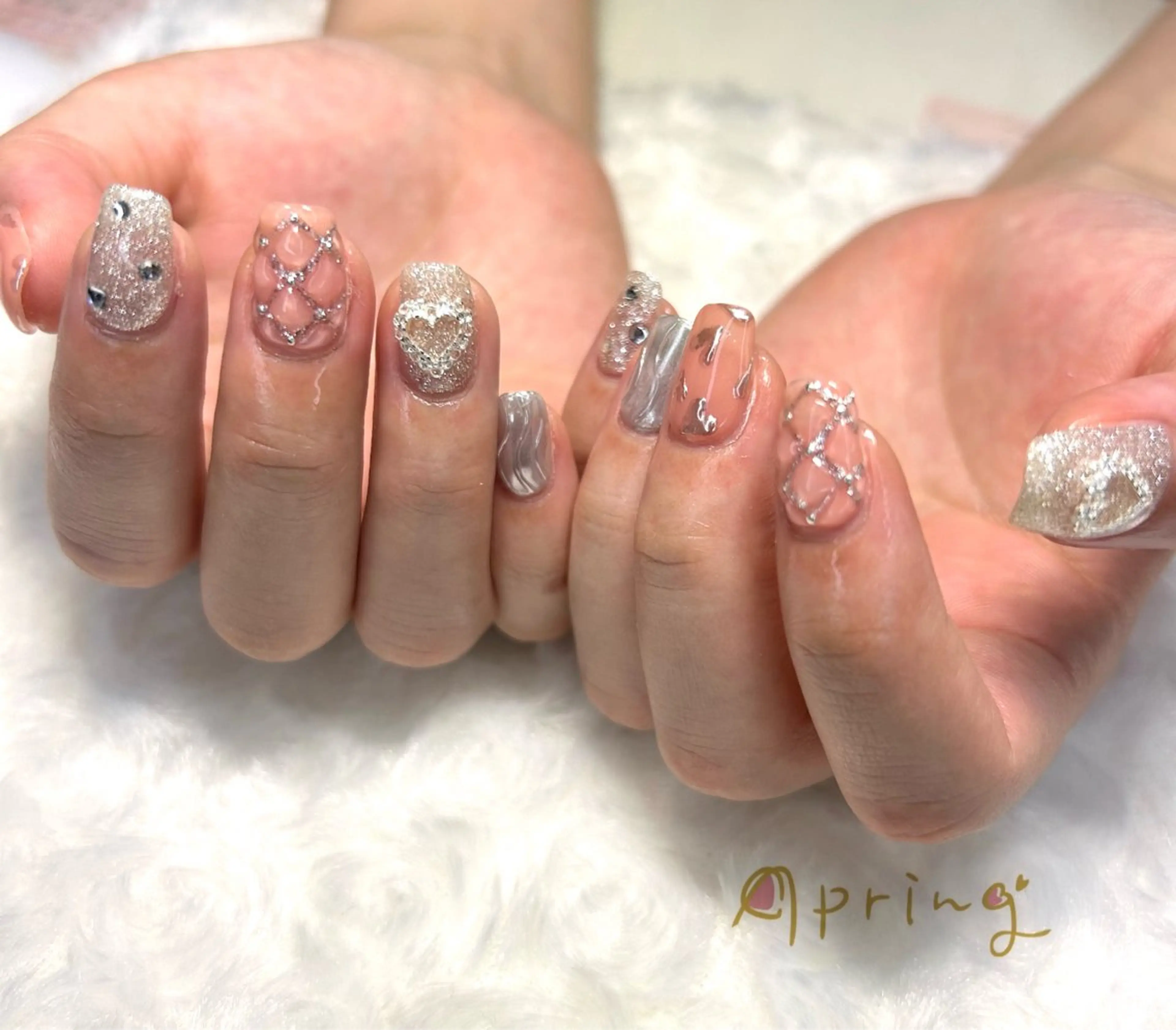 ネイル Apring ネイルサロンのネイルデザイン