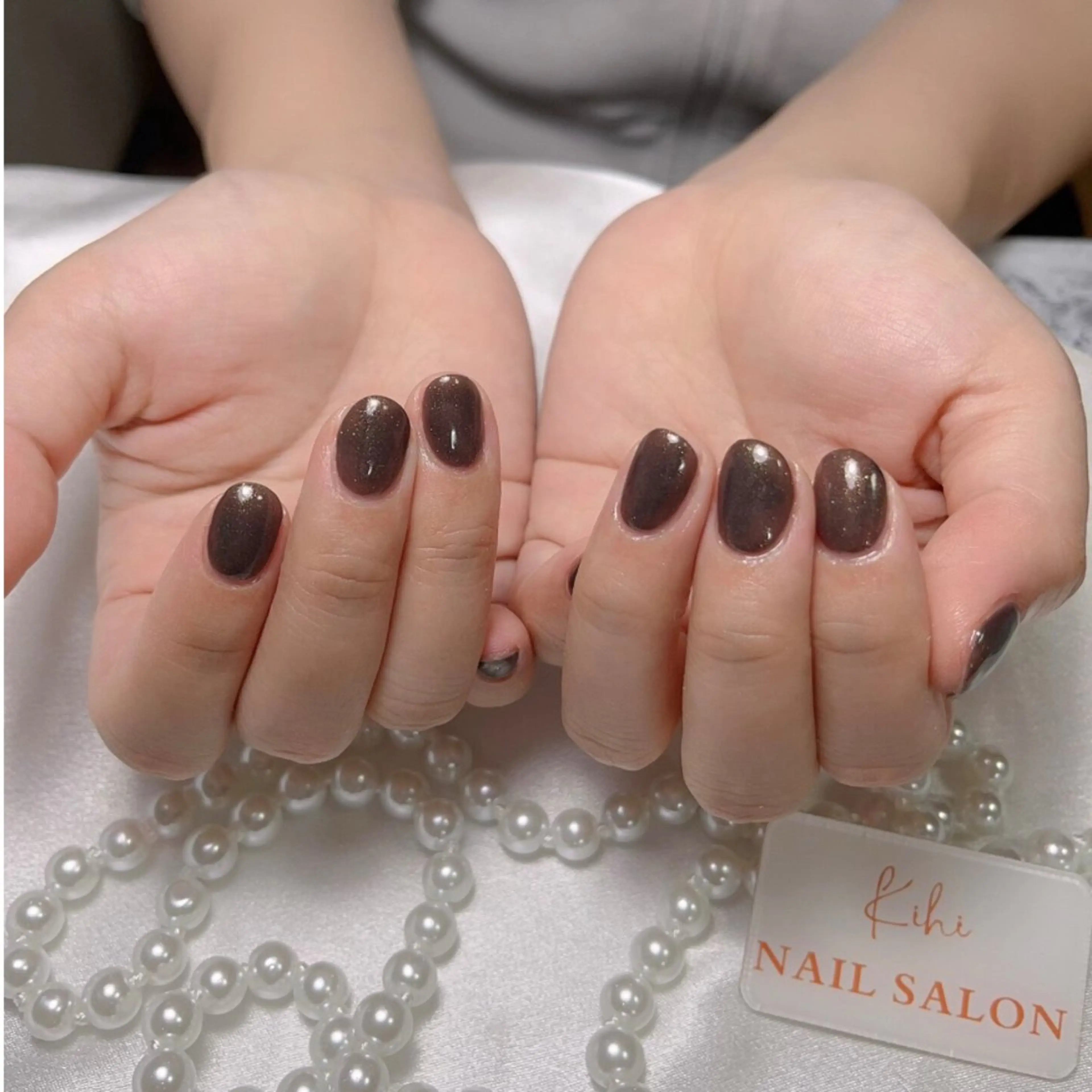 【ソフトジェル付き替えオフ込み】ワンカラー/ラメグラ/クリアネイル(2色まで) 【600色から選べます】の写真