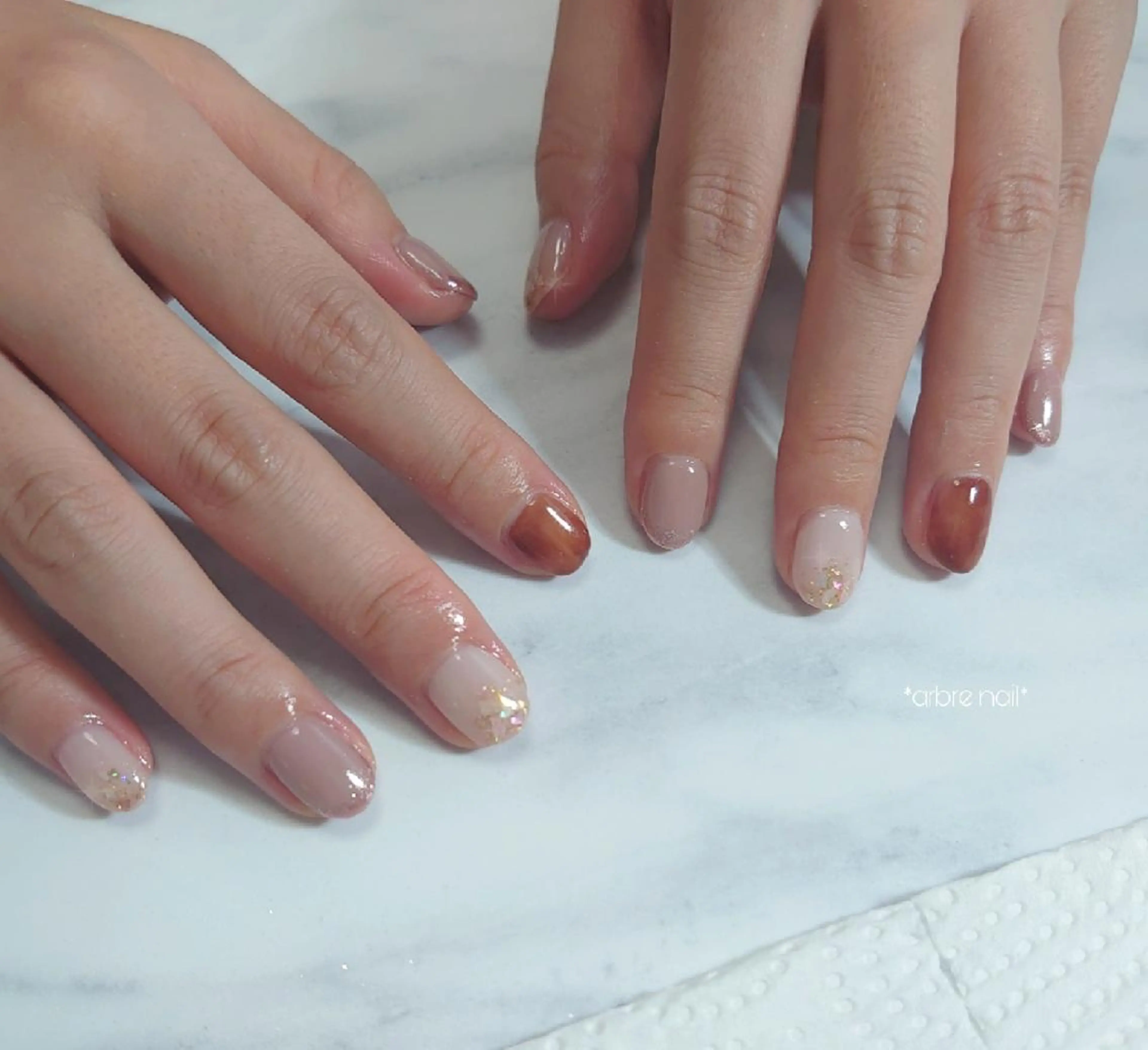 ネイル ＊arbre nail＊.アーブルネイル所属・✯.。 arbre  nail 。✯.のネイルデザイン