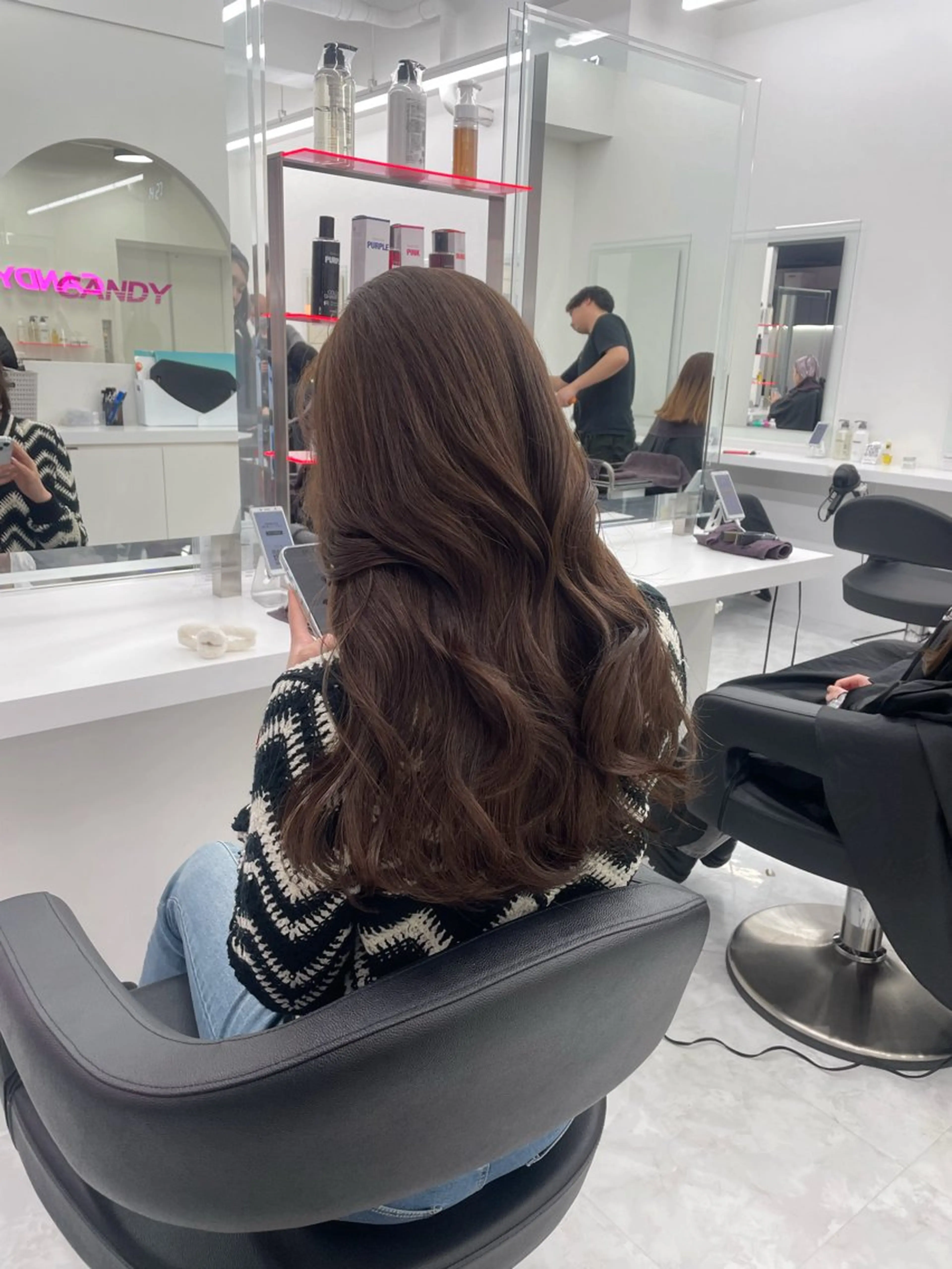 ロング カラー 🤍レイヤー/顔周り /hirari🤍のヘアスタイル