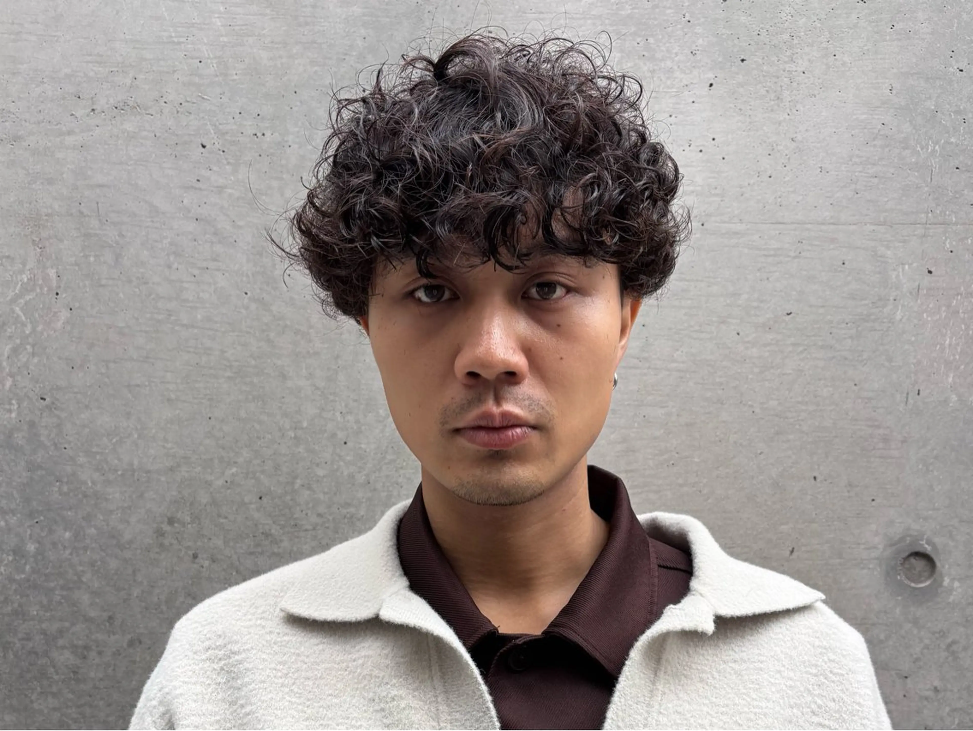 パーマ メンズスタイリスト リュウジのヘアスタイル