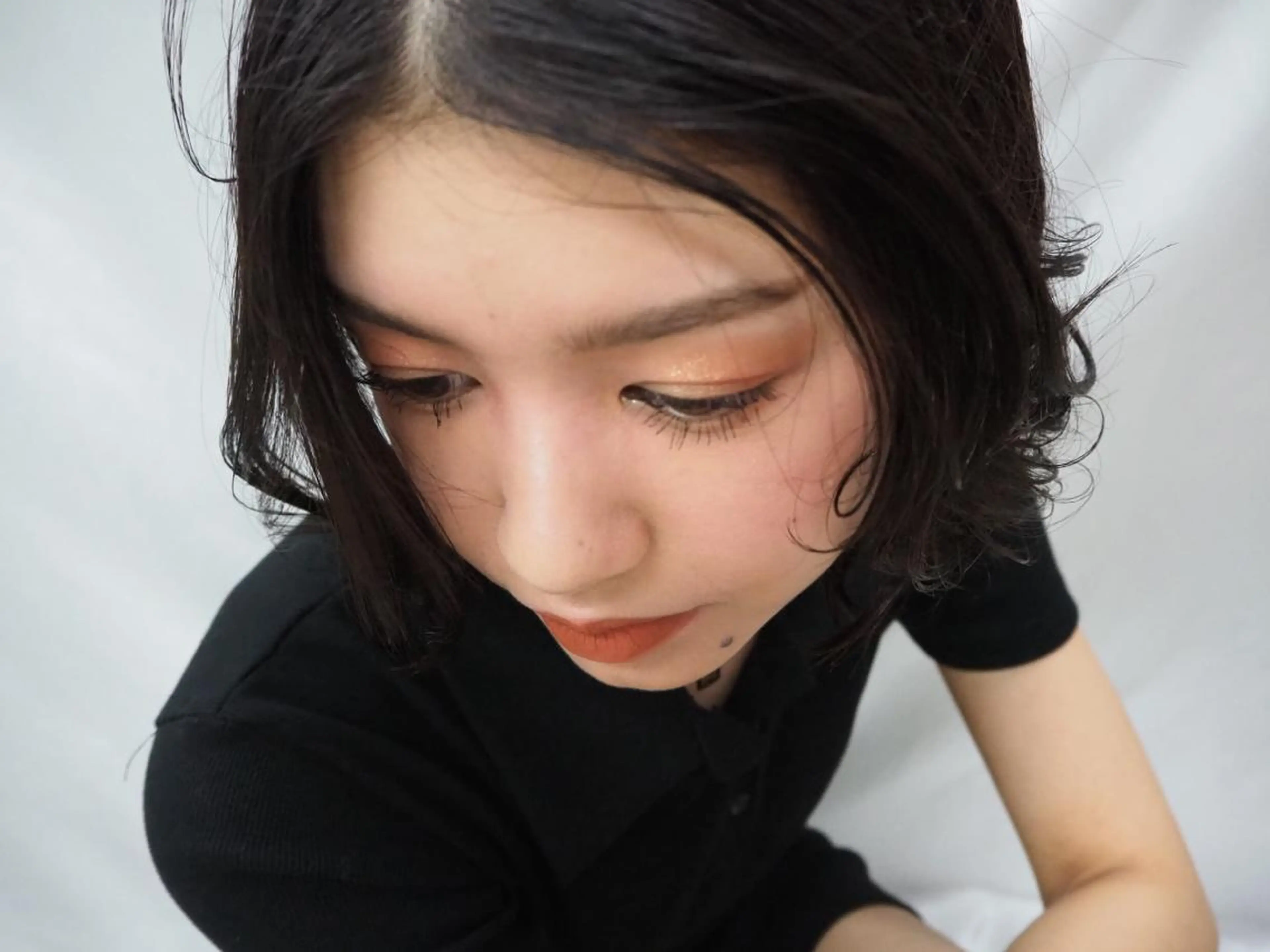 ミディアム YUI／レイヤー カット/透明感カラーのヘアスタイル