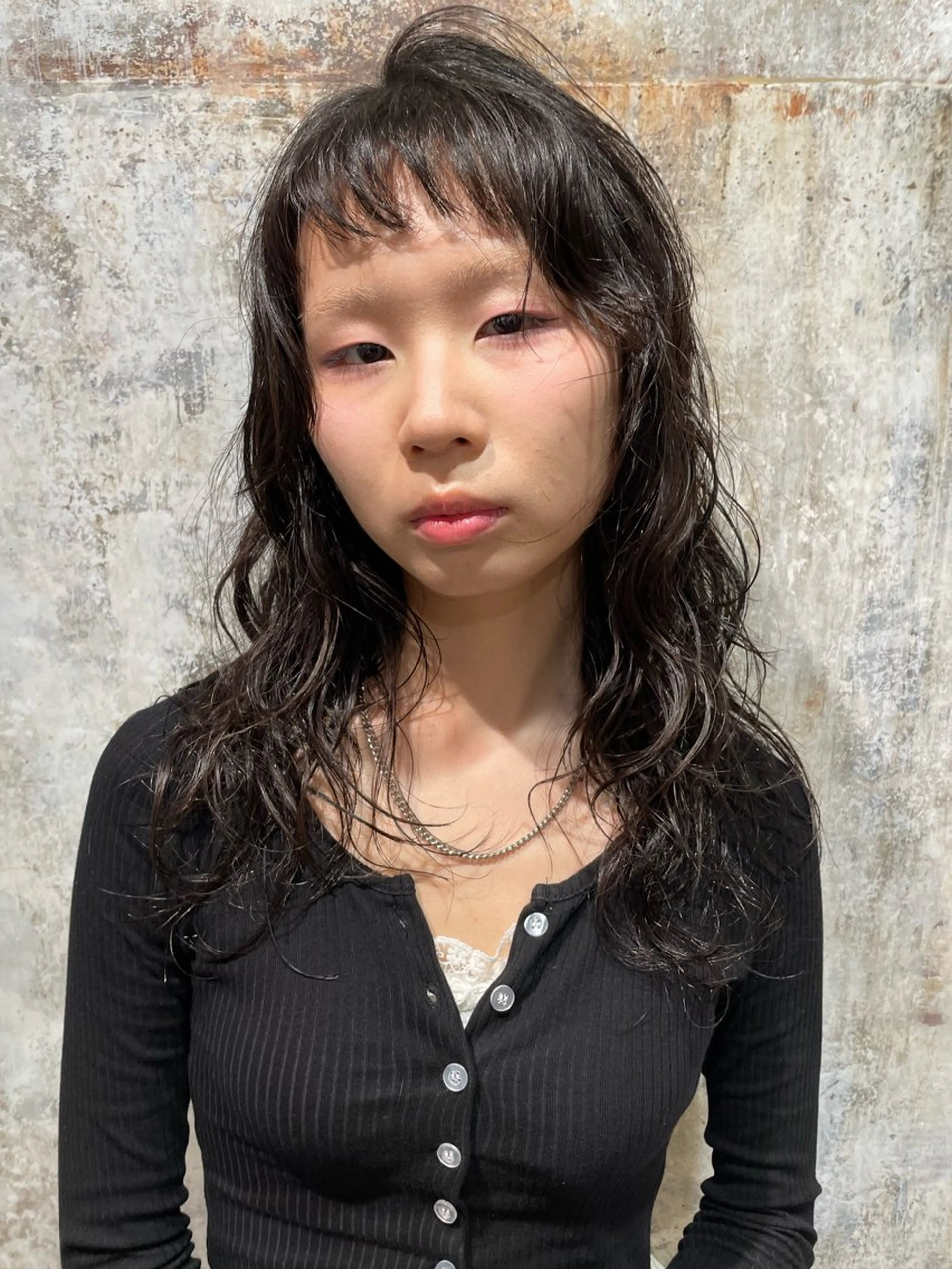 ロング パーマ ボブ ウルフカット スパイラルパーマ 【お洒落パーマ】 Elme　肥塚康汰郎のヘアスタイル