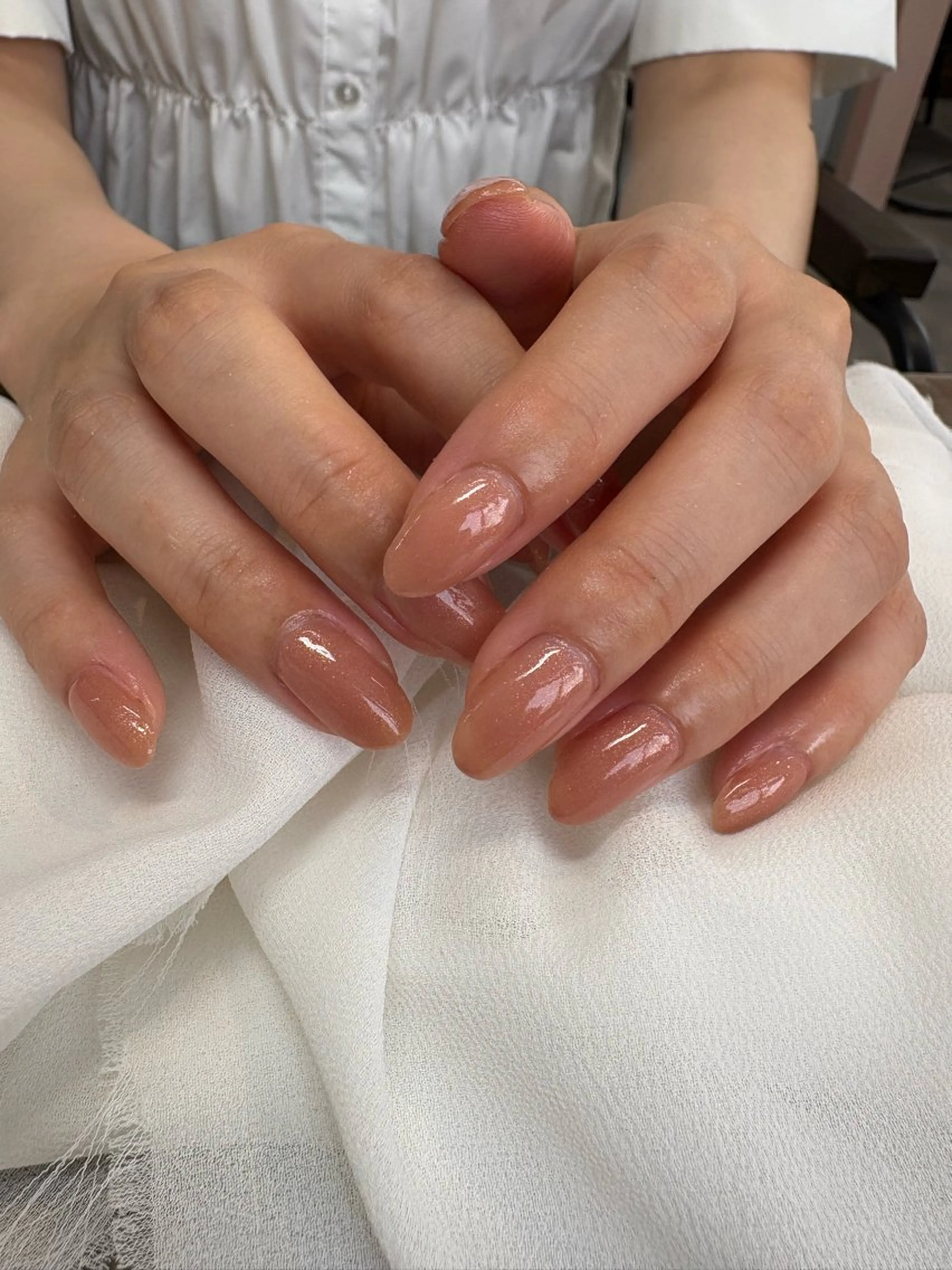 ネイル ラメ(グリッター) ワンカラーネイル marl -Msisnailsalon-甲子園店【マール】所属・marl あやかのネイルデザイン