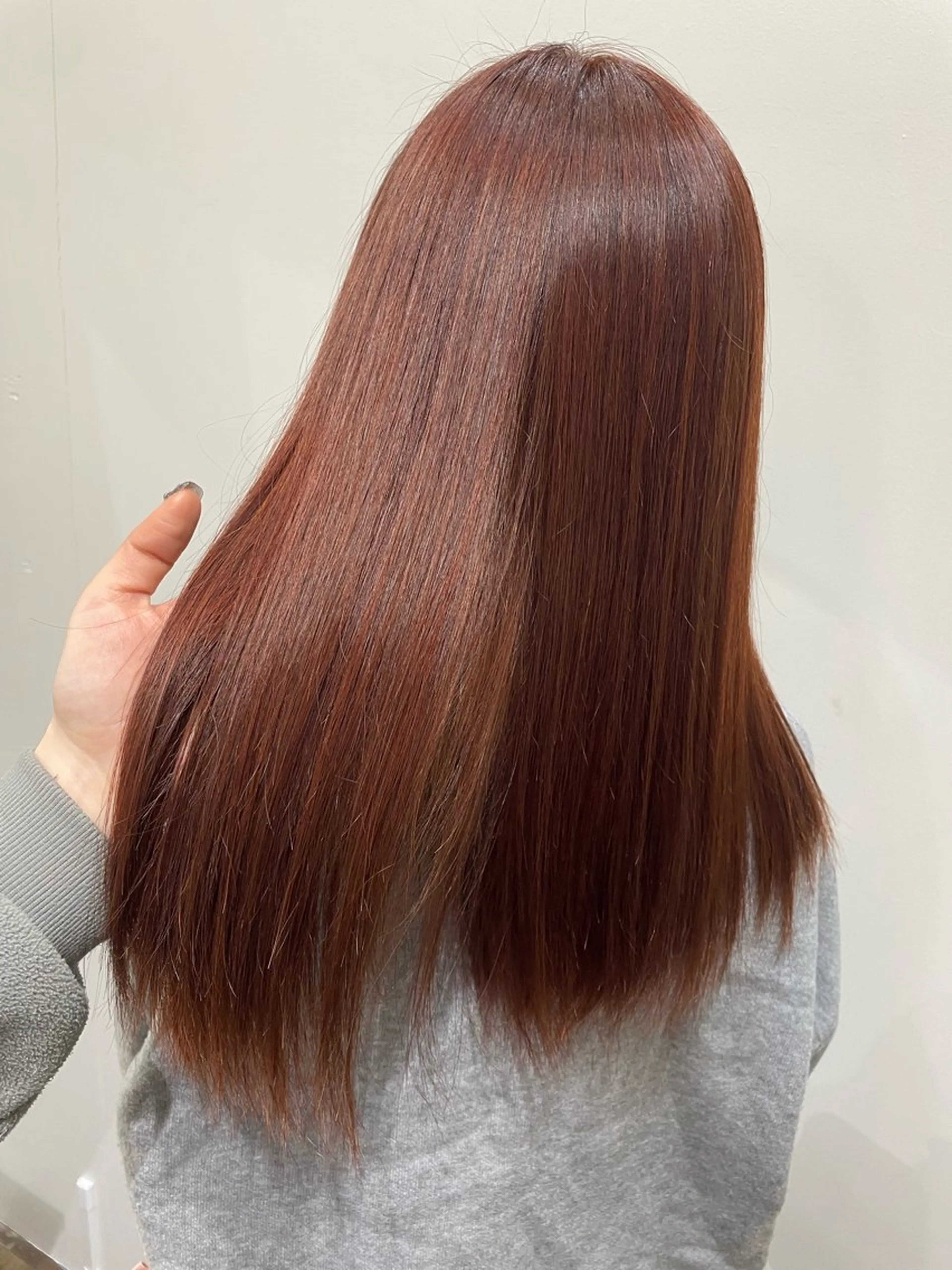 カラー ブリーチ ダブルカラー ブリーチなしカラー i.+odori所属・‎Miu‎🤍 モデル様募集中のヘアスタイル