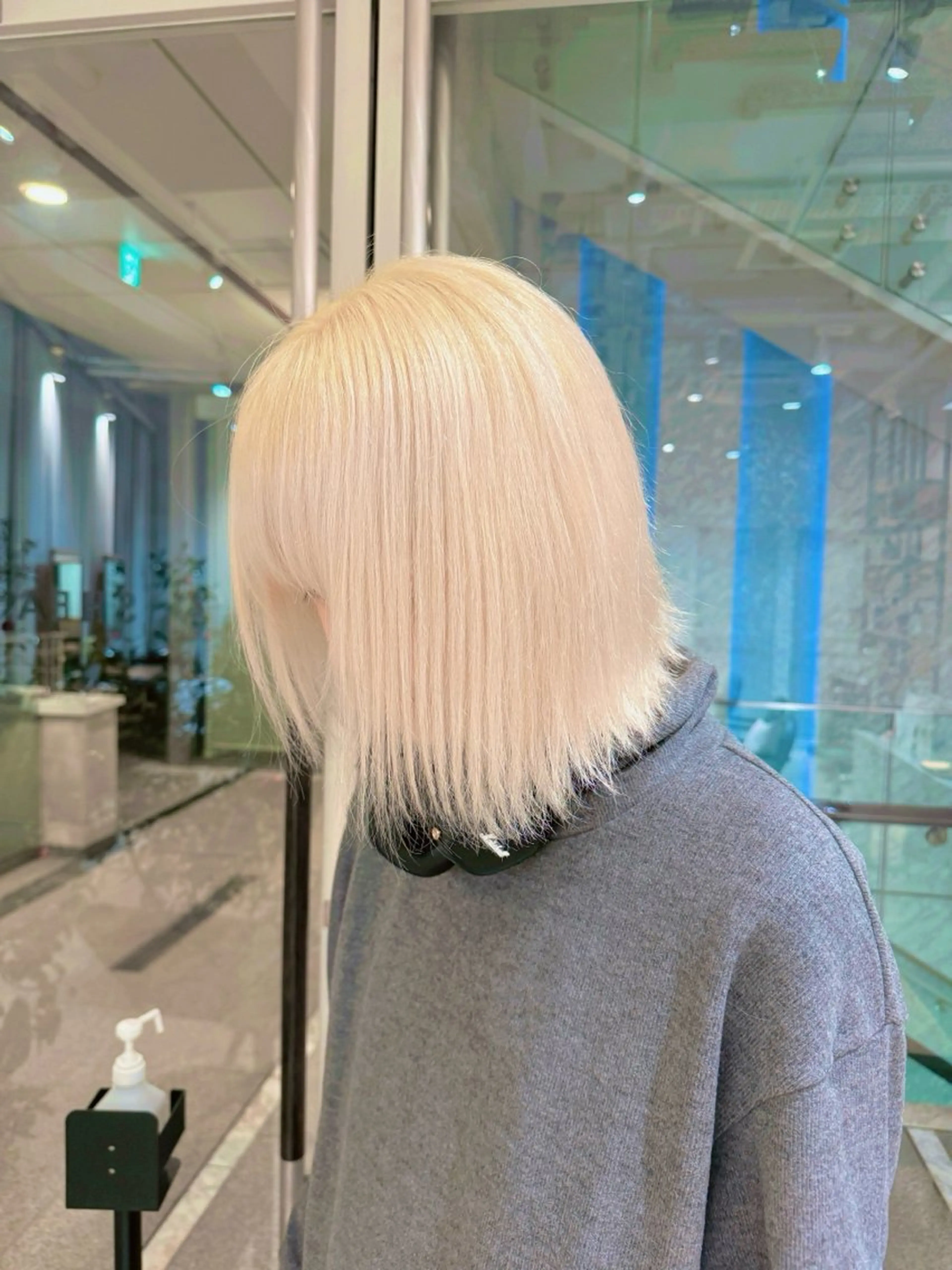 【ミニモ限定💝】抜きっぱなしブリーチリタッチ＋ケアトリートメント✨の写真