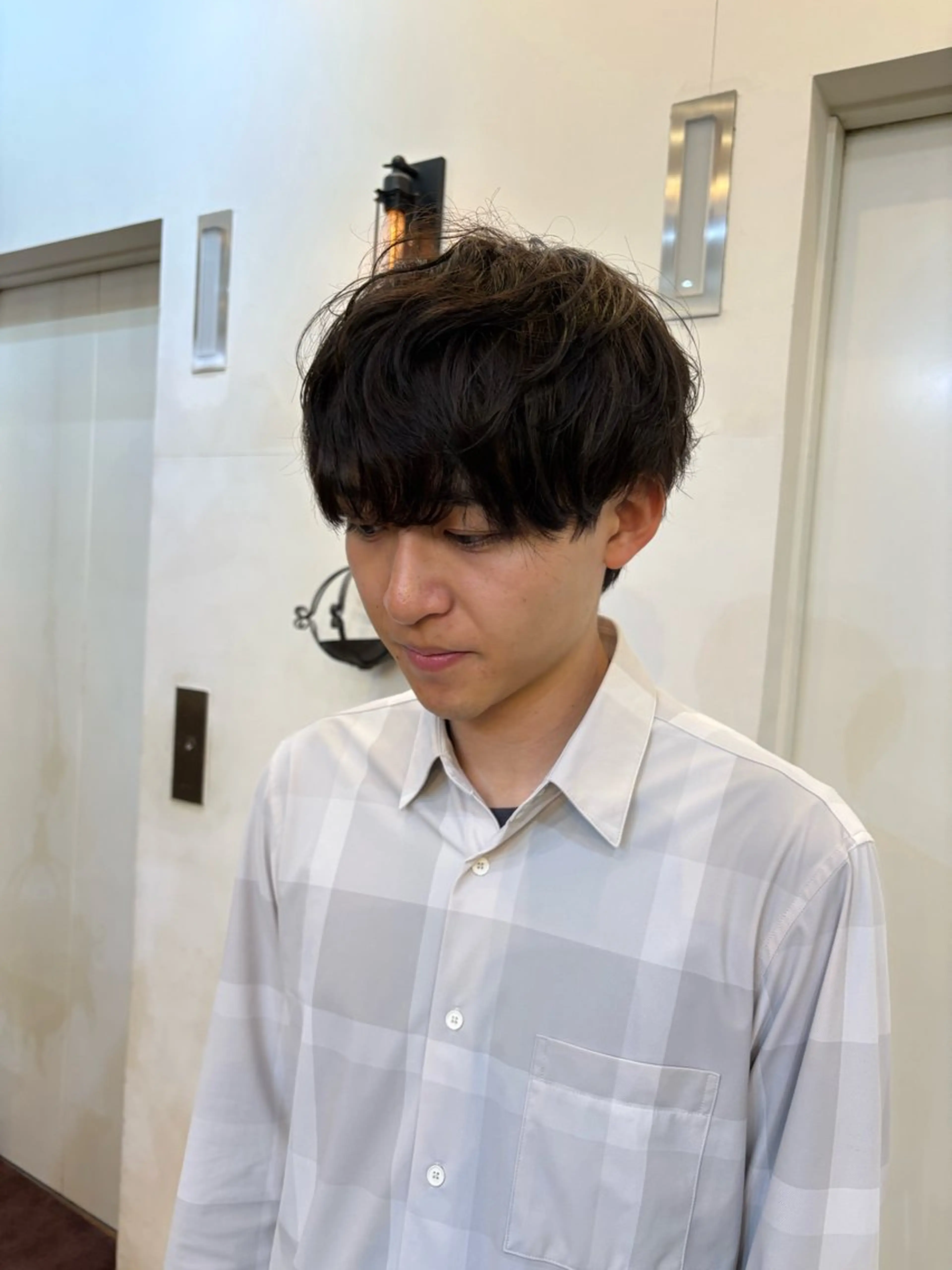 メンズ マッシュ カット トリートメント 似合わせカット‪// 鶴我万唯華のヘアスタイル