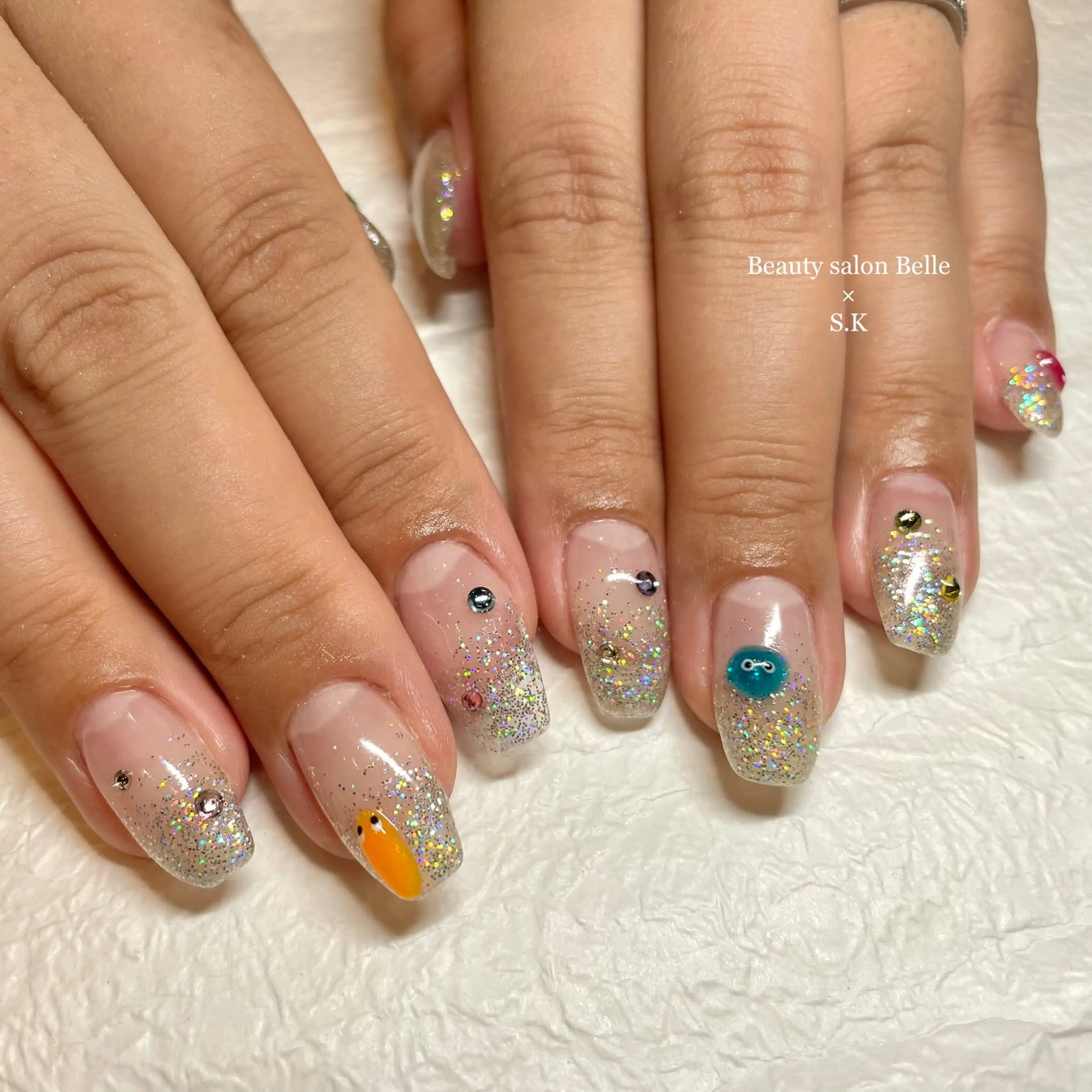 ネイル ラヴィアンローズ所属・S. kurumiのネイルデザイン