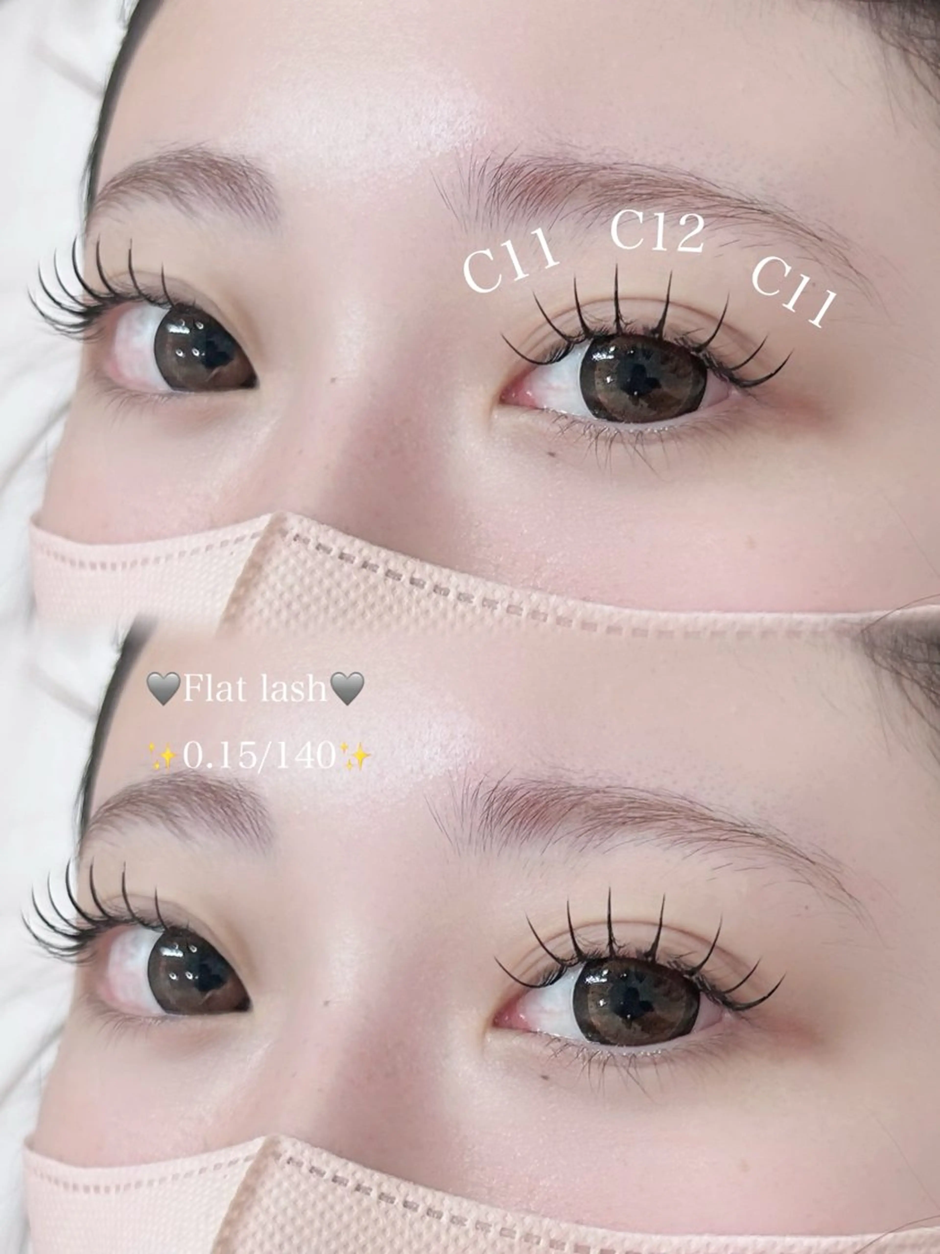 マツエク・マツパ CHERIE is.西中島南方所属・西中島南方/新大阪 🖤Minamiのマツエク・マツパデザイン