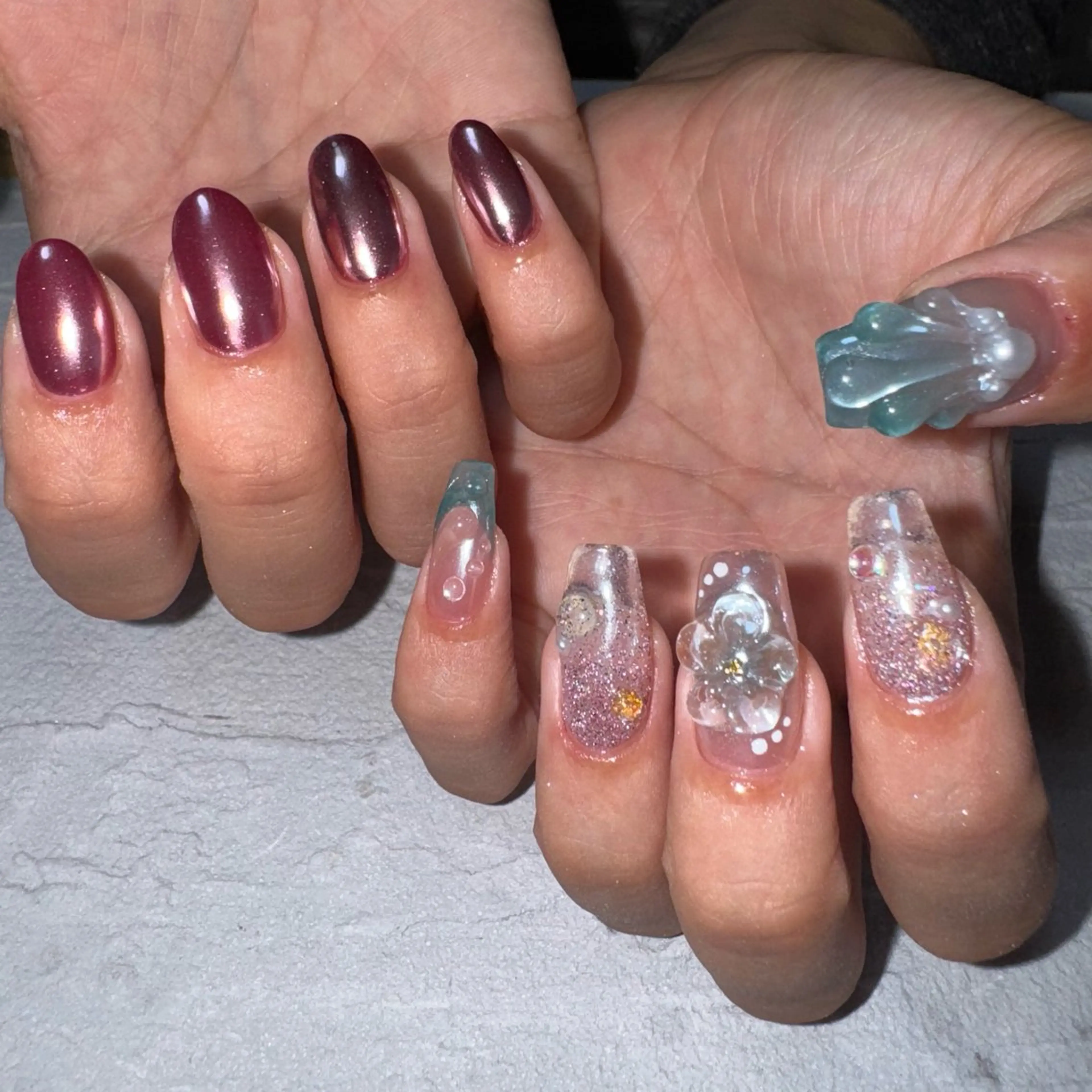 ネイル ハンドネイル Re:Smil所属・☺︎ NOZOMI☺︎のネイルデザイン