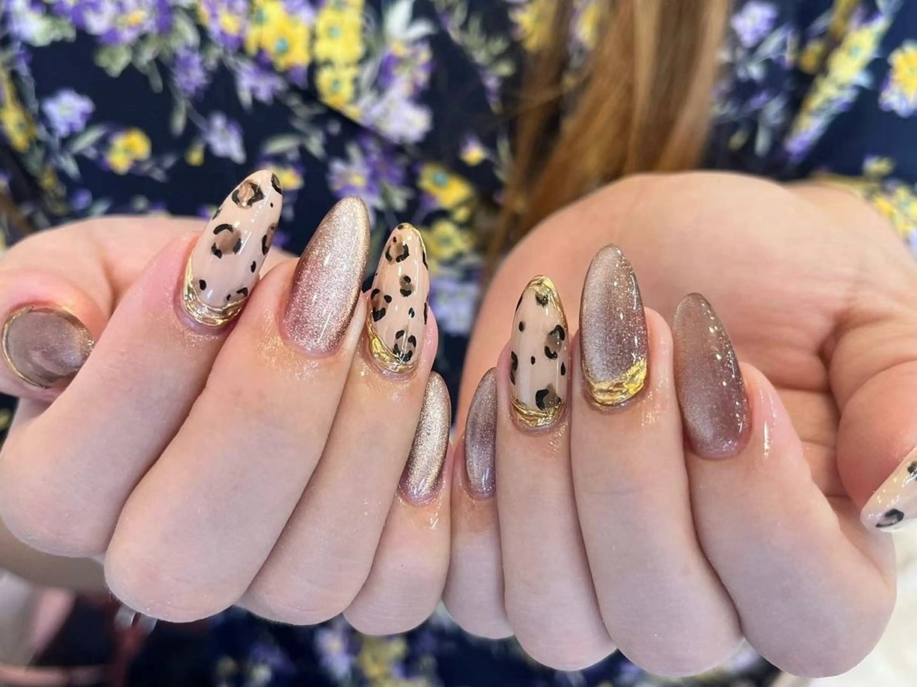 ネイル アニマル柄 アートネイル フラワーネイル フットネイル ジェルネイル Babarla Nailのネイルデザイン