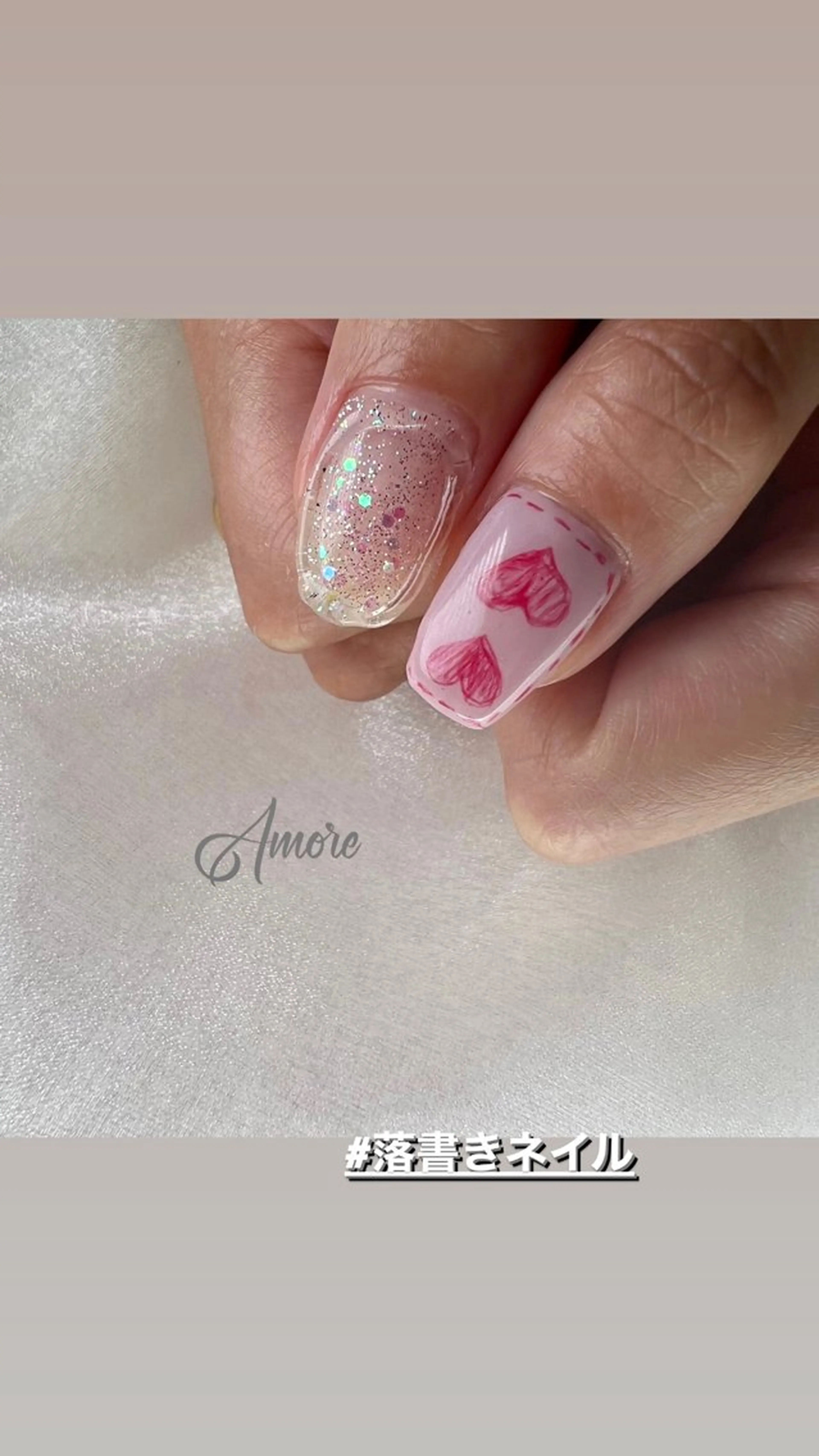 ネイル ジェルネイル 韓国ネイル パラジェル 夏ネイル You kyehwaのネイルデザイン